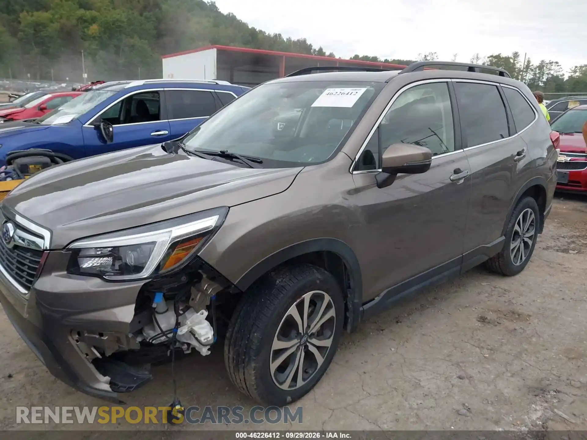 2 Photograph of a damaged car JF2SKAUC2MH557787 SUBARU FORESTER 2021