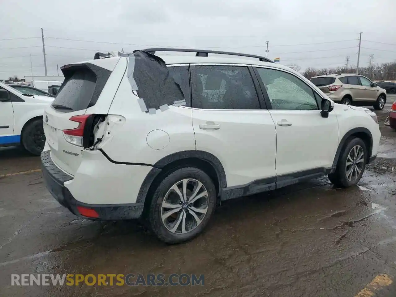 3 Photograph of a damaged car JF2SKAUC3MH435634 SUBARU FORESTER 2021