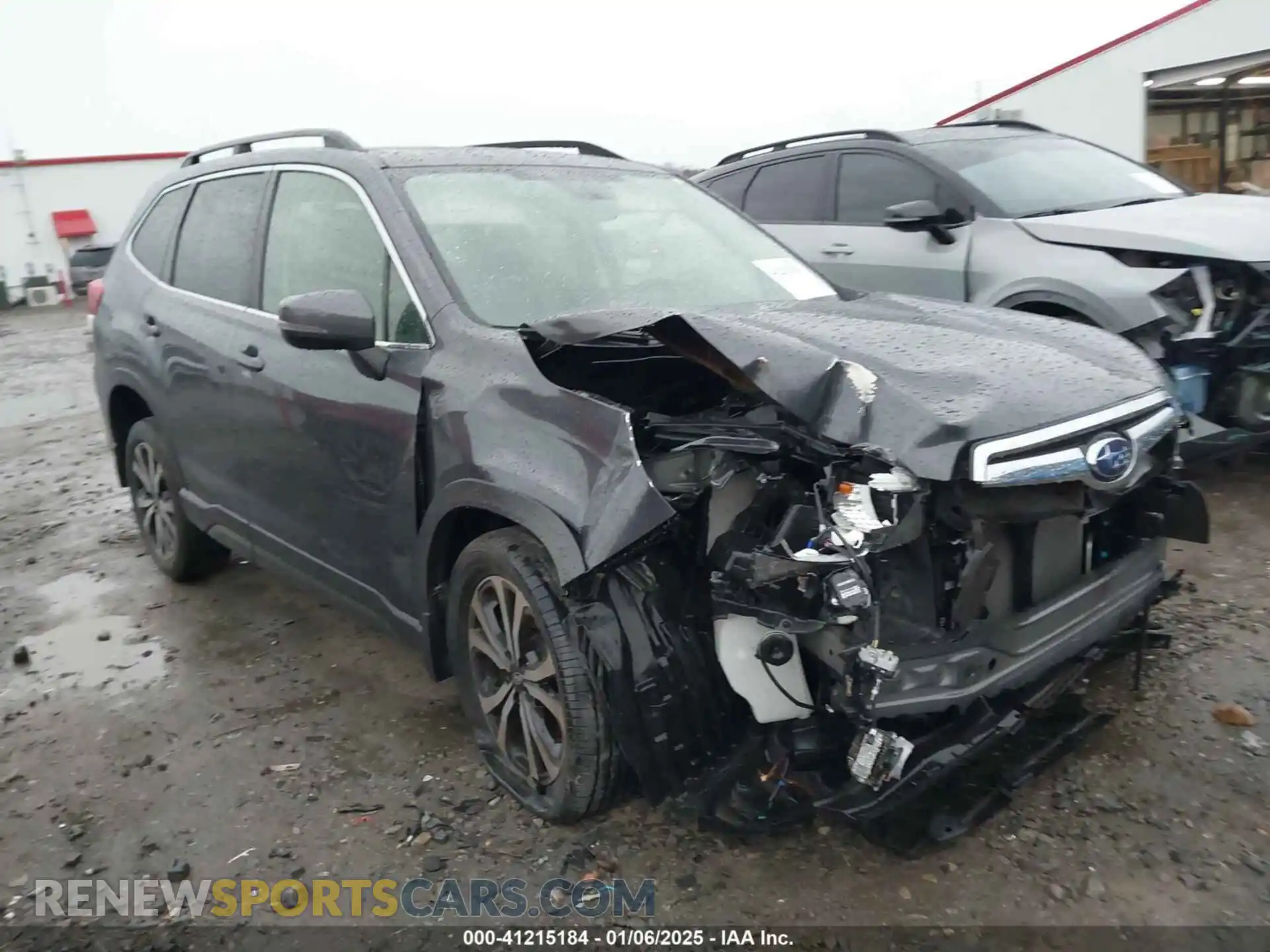 1 Photograph of a damaged car JF2SKAUC3MH451073 SUBARU FORESTER 2021