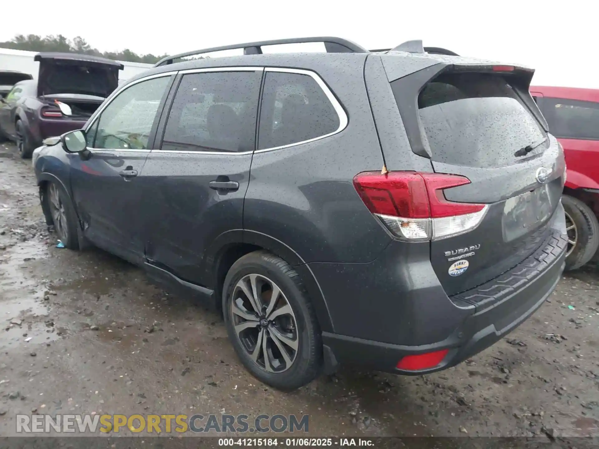 3 Photograph of a damaged car JF2SKAUC3MH451073 SUBARU FORESTER 2021