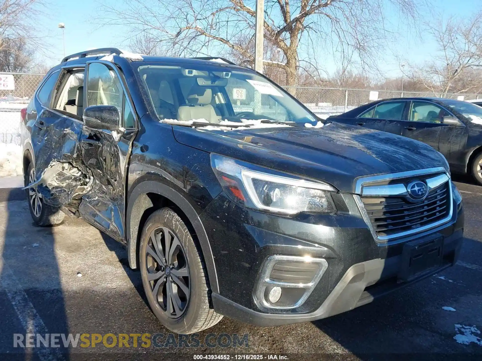 1 Photograph of a damaged car JF2SKAUC3MH493520 SUBARU FORESTER 2021