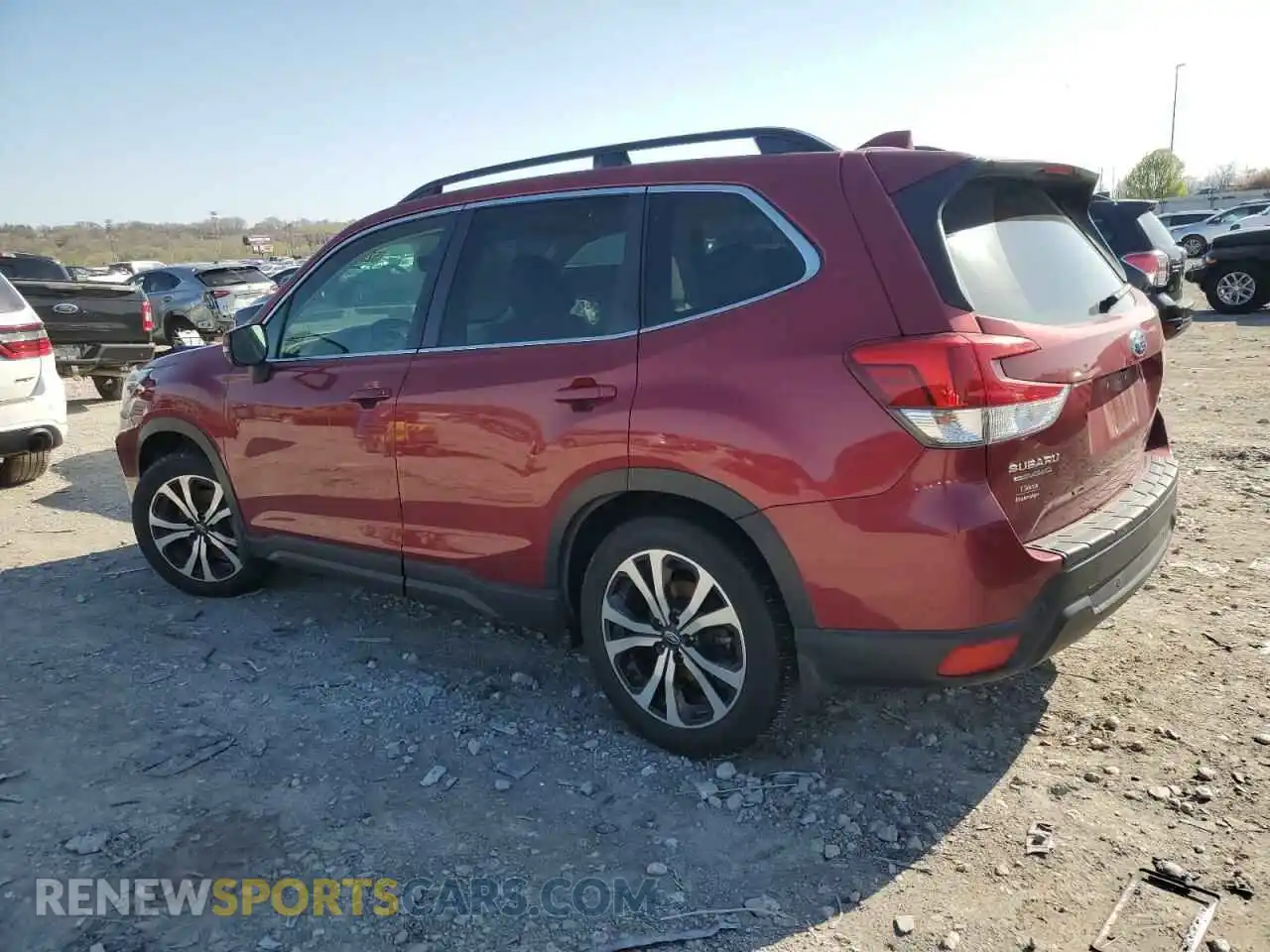 2 Photograph of a damaged car JF2SKAUC3MH532087 SUBARU FORESTER 2021