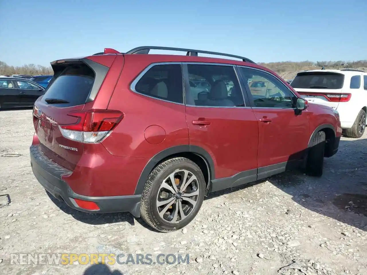 3 Photograph of a damaged car JF2SKAUC3MH532087 SUBARU FORESTER 2021
