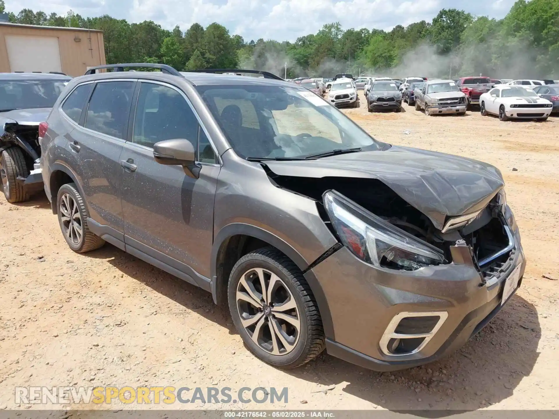 1 Photograph of a damaged car JF2SKAUC4MH465077 SUBARU FORESTER 2021