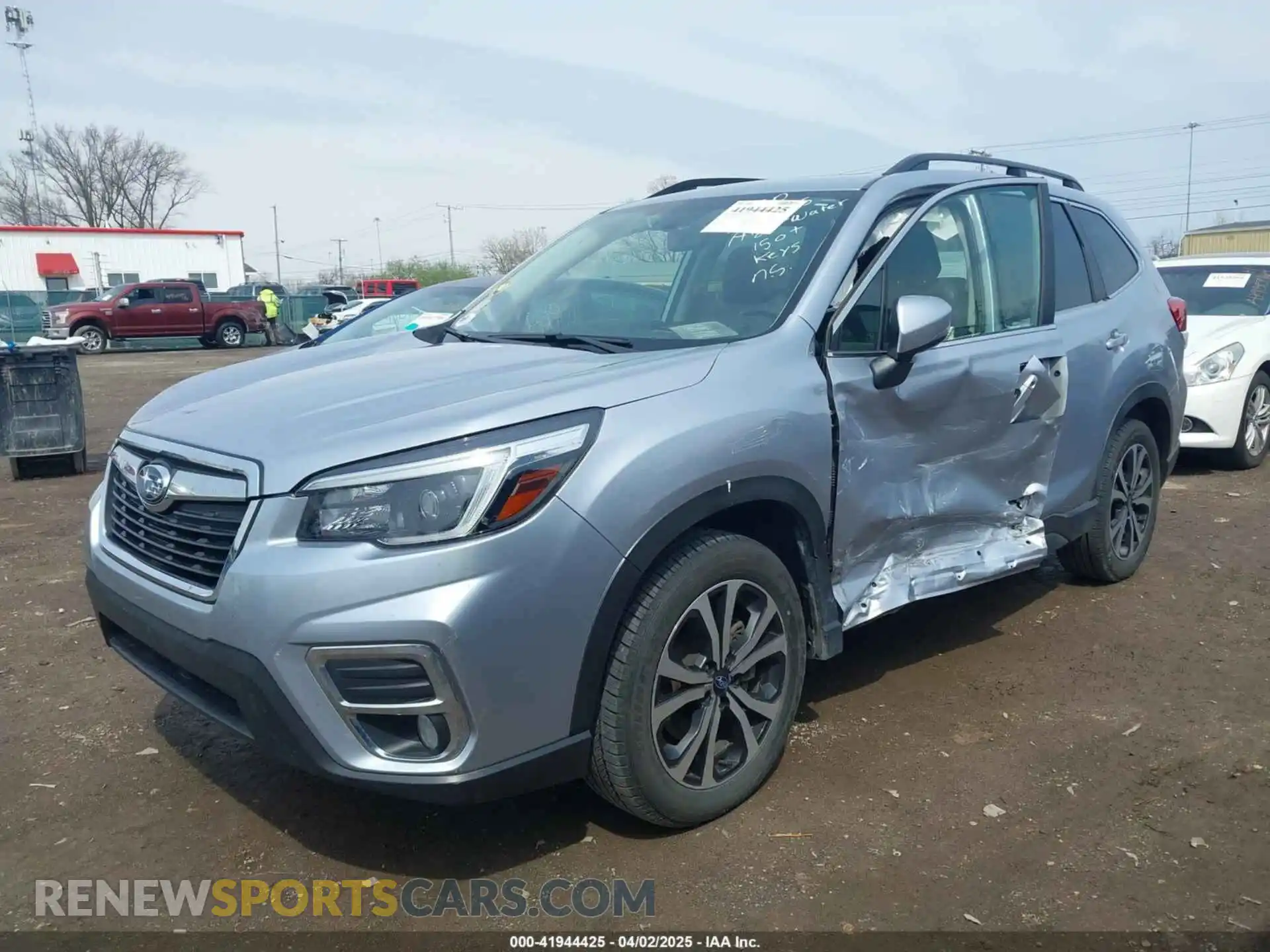 2 Photograph of a damaged car JF2SKAUC5MH448059 SUBARU FORESTER 2021