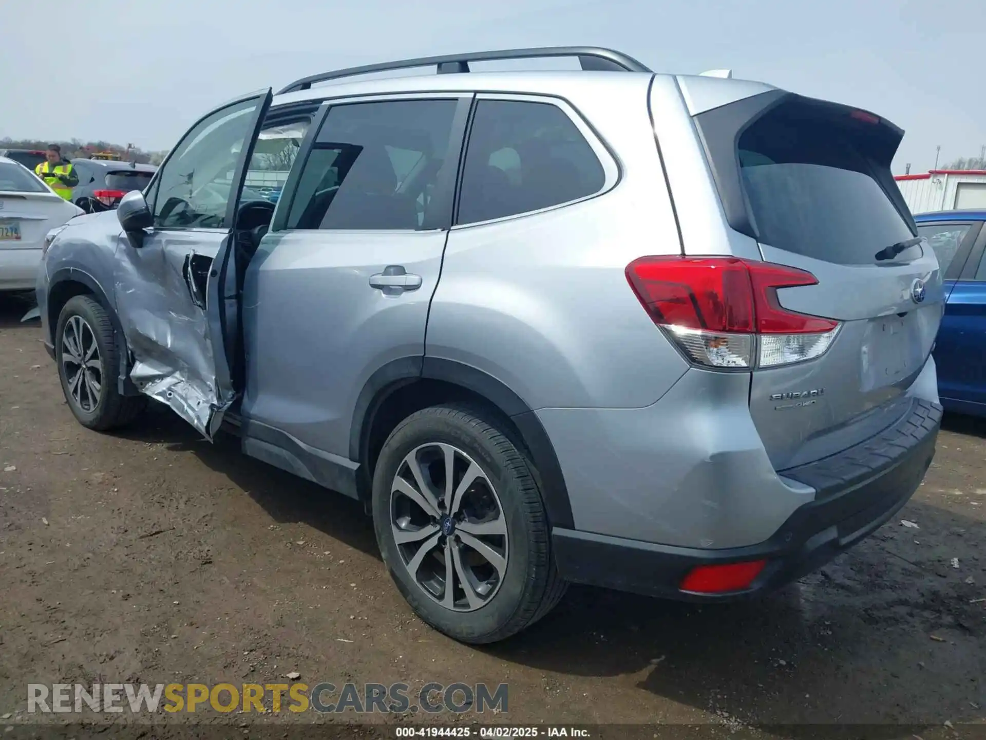3 Photograph of a damaged car JF2SKAUC5MH448059 SUBARU FORESTER 2021
