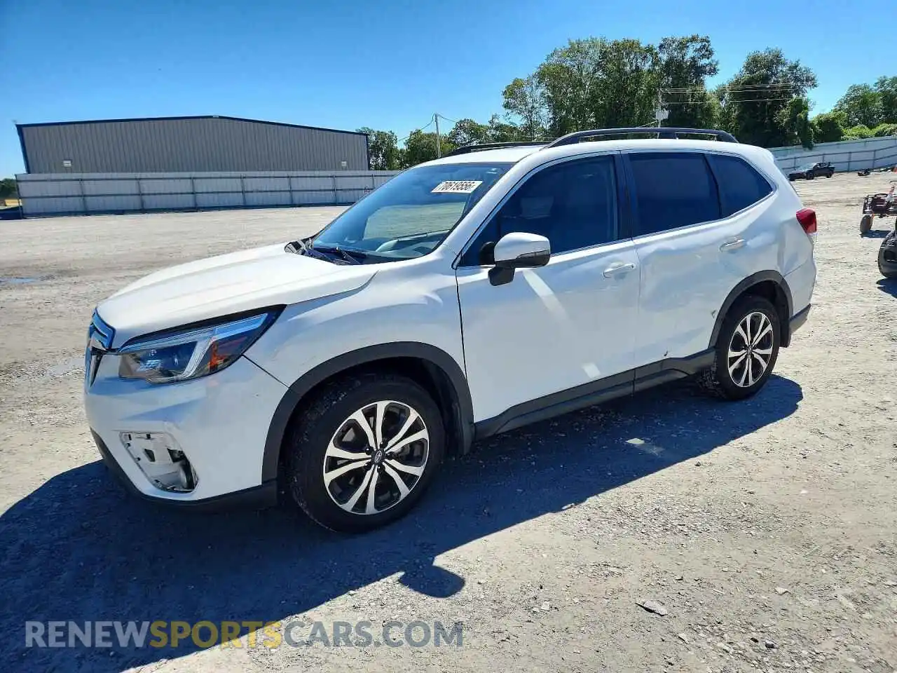 1 Photograph of a damaged car JF2SKAUC5MH459398 SUBARU FORESTER 2021