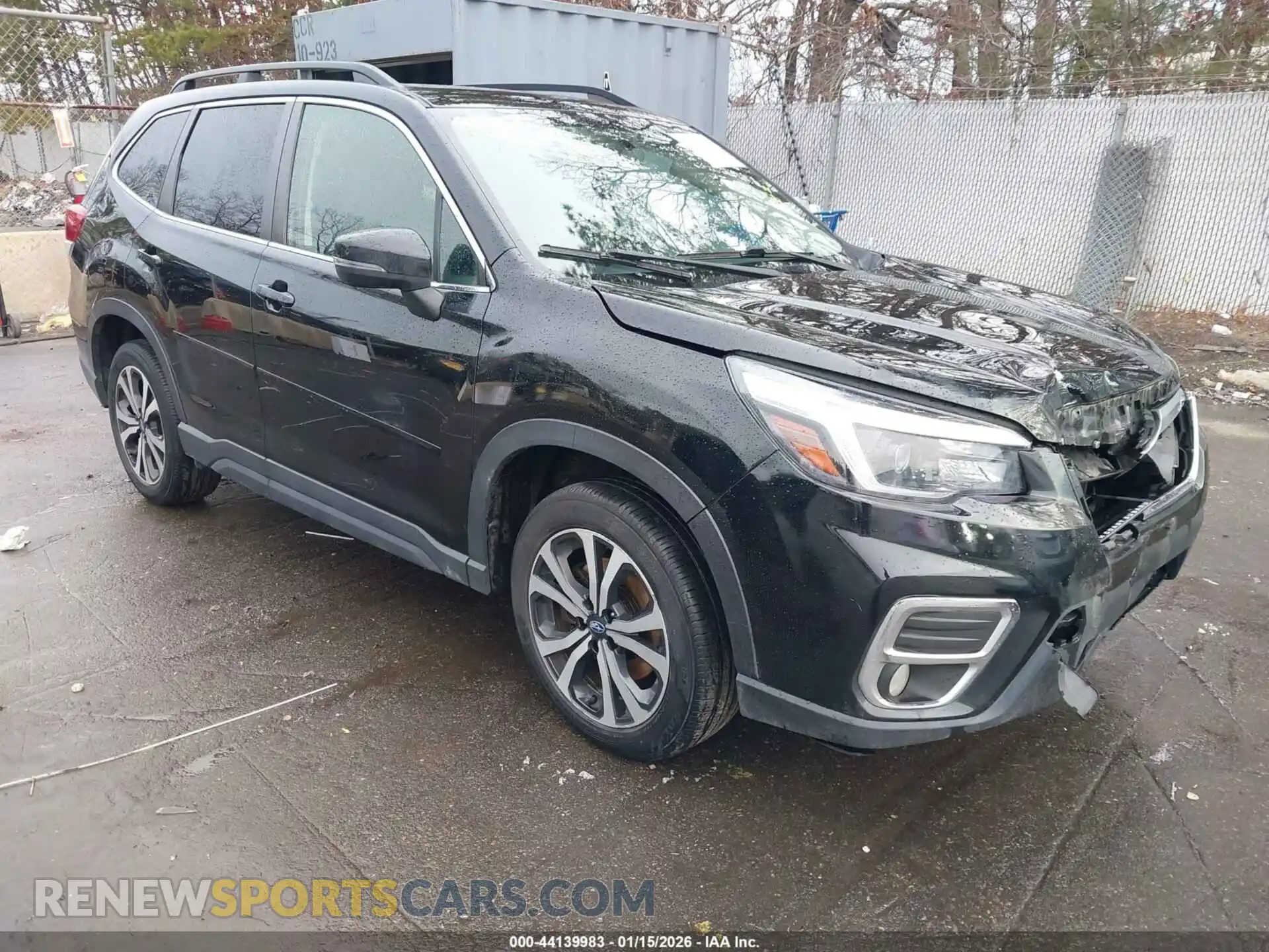 1 Photograph of a damaged car JF2SKAUC5MH473012 SUBARU FORESTER 2021