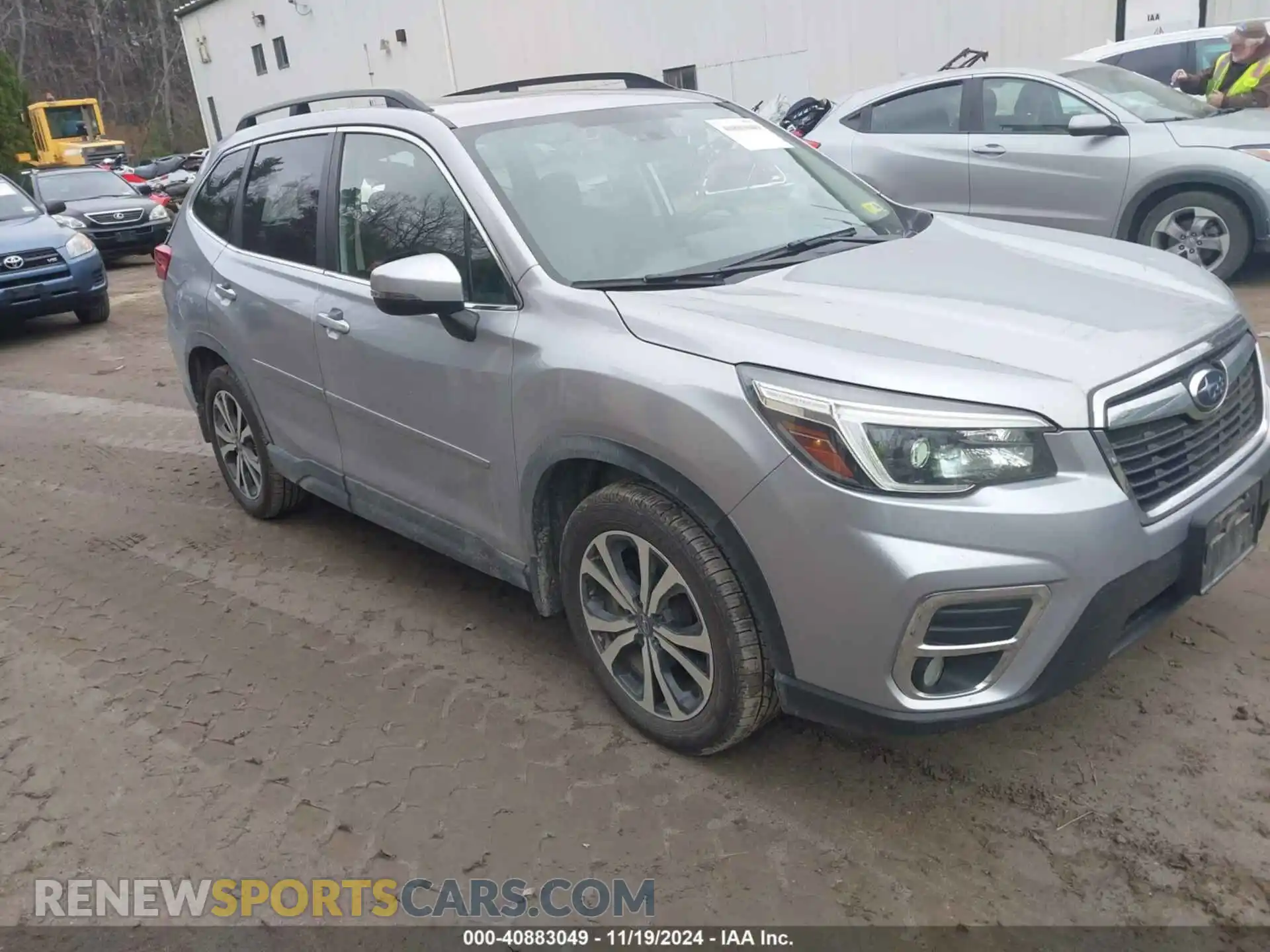 1 Photograph of a damaged car JF2SKAUC5MH506087 SUBARU FORESTER 2021