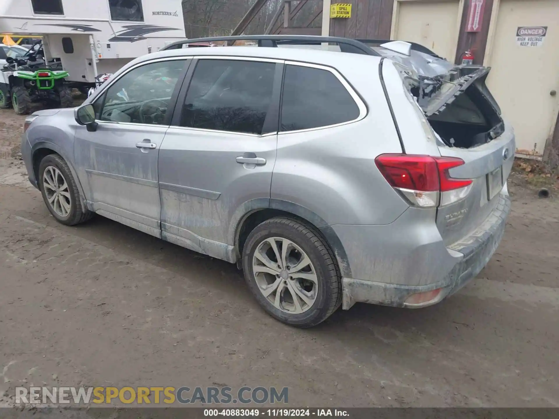 3 Photograph of a damaged car JF2SKAUC5MH506087 SUBARU FORESTER 2021