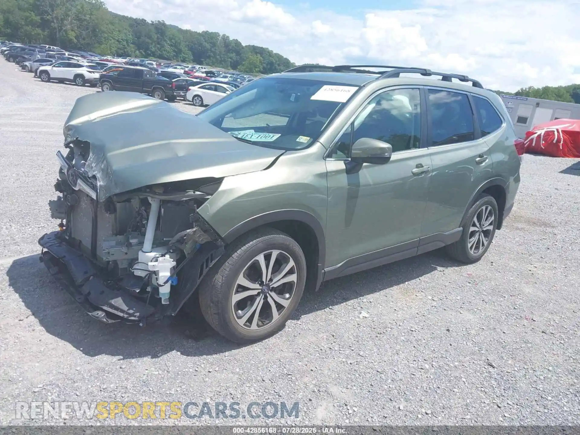 2 Photograph of a damaged car JF2SKAUC5MH582943 SUBARU FORESTER 2021