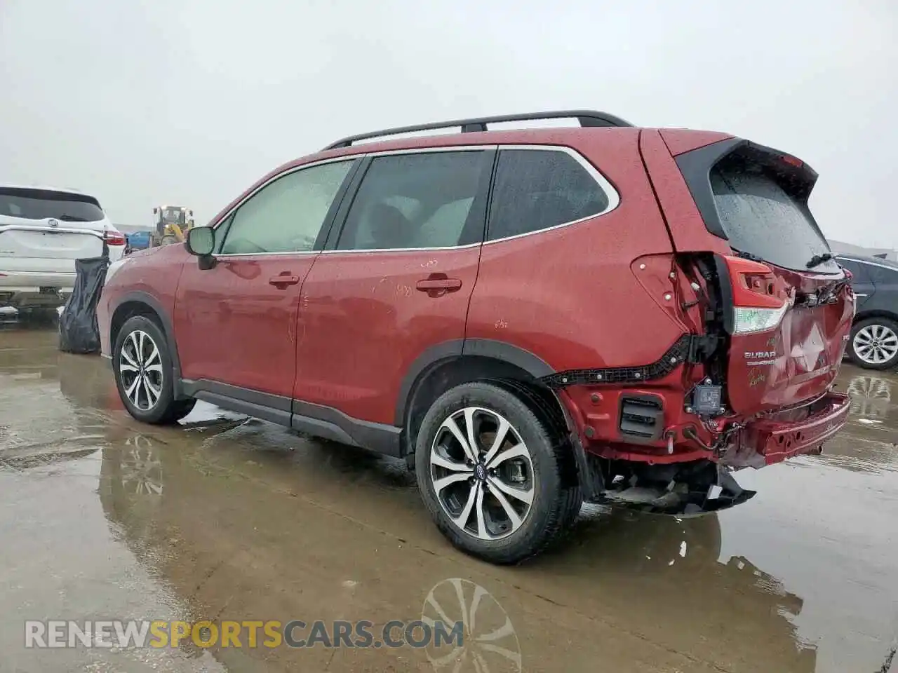 2 Photograph of a damaged car JF2SKAUC5MH589228 SUBARU FORESTER 2021