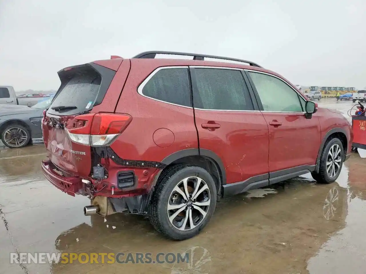 3 Photograph of a damaged car JF2SKAUC5MH589228 SUBARU FORESTER 2021