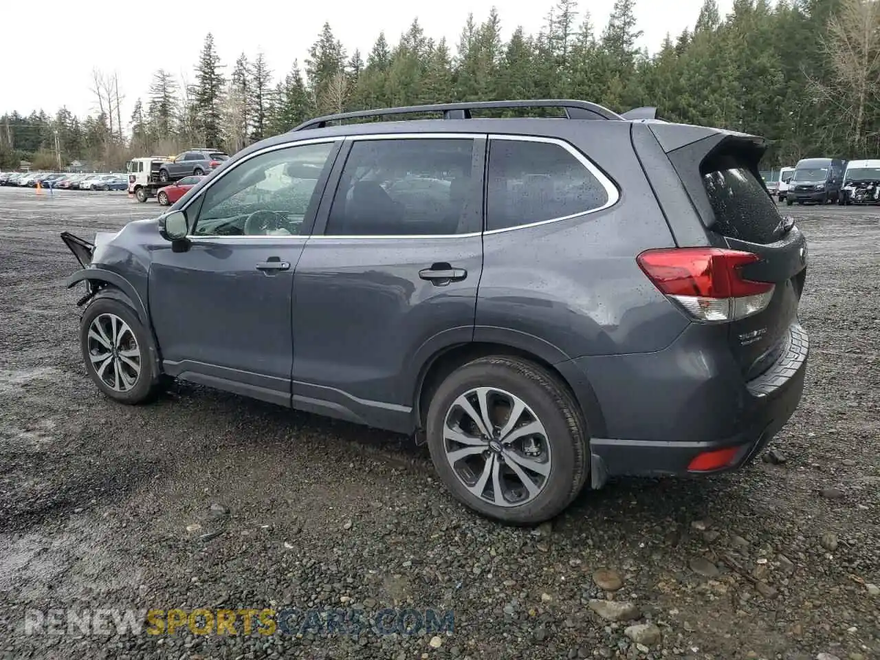 2 Photograph of a damaged car JF2SKAUC6MH540345 SUBARU FORESTER 2021