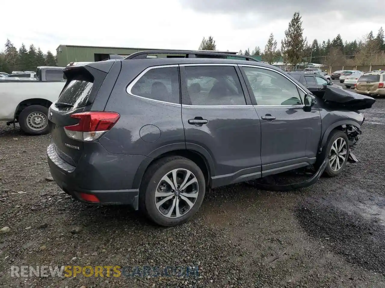 3 Photograph of a damaged car JF2SKAUC6MH540345 SUBARU FORESTER 2021