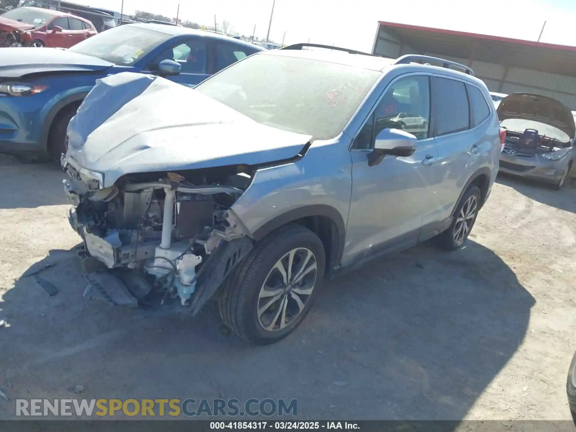 2 Photograph of a damaged car JF2SKAUC7MH422420 SUBARU FORESTER 2021