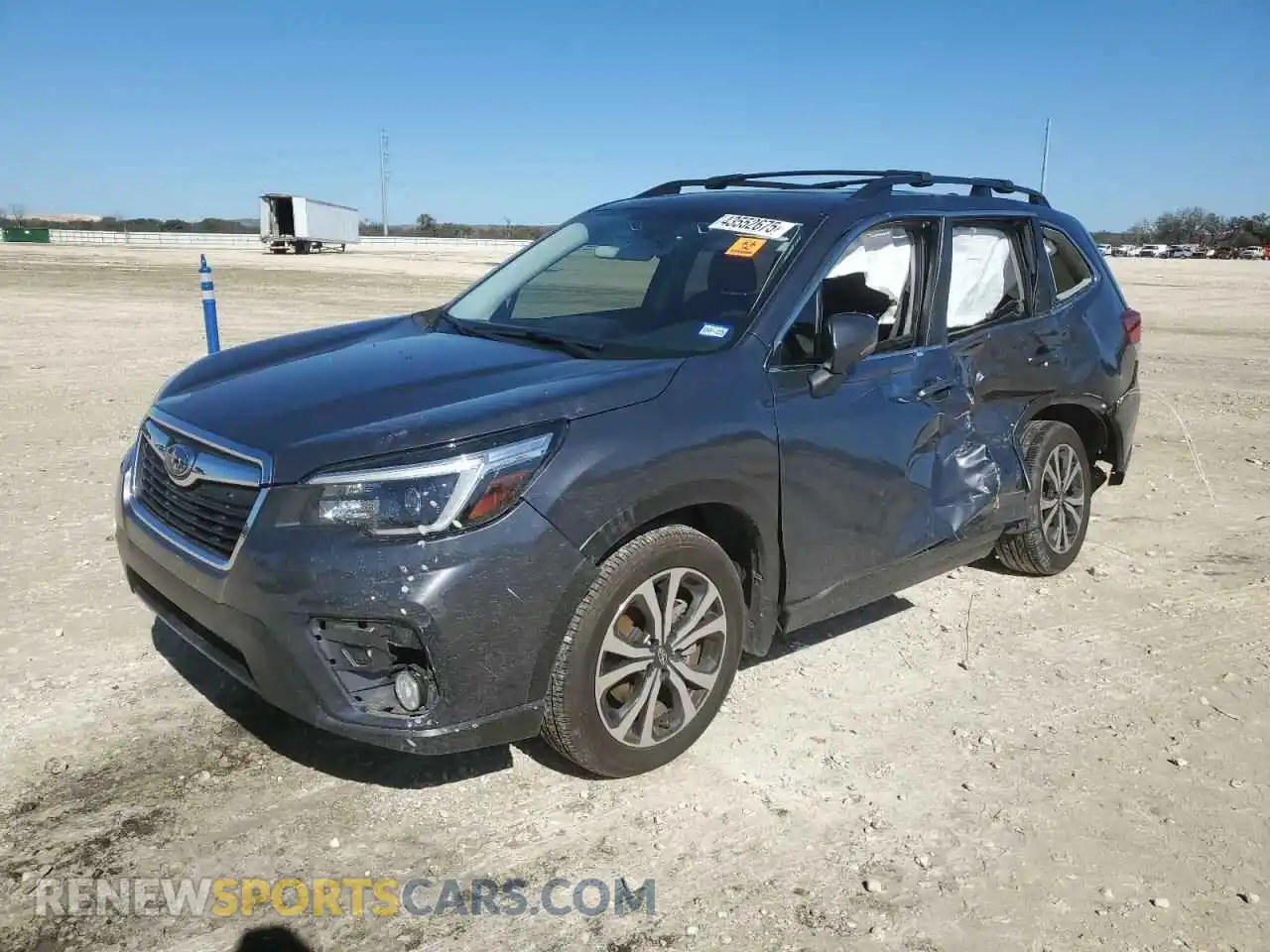 1 Photograph of a damaged car JF2SKAUC7MH546865 SUBARU FORESTER 2021