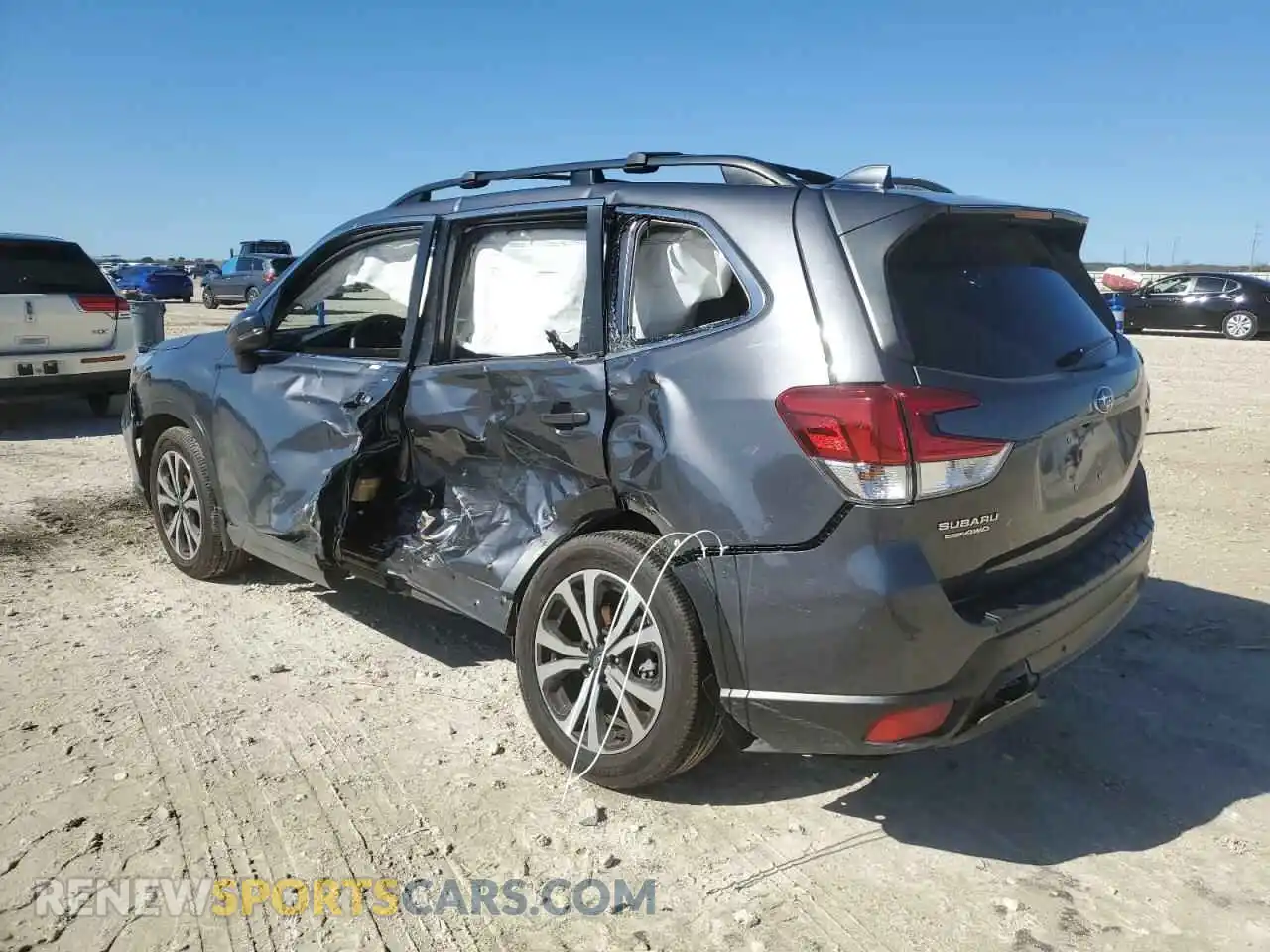 2 Photograph of a damaged car JF2SKAUC7MH546865 SUBARU FORESTER 2021