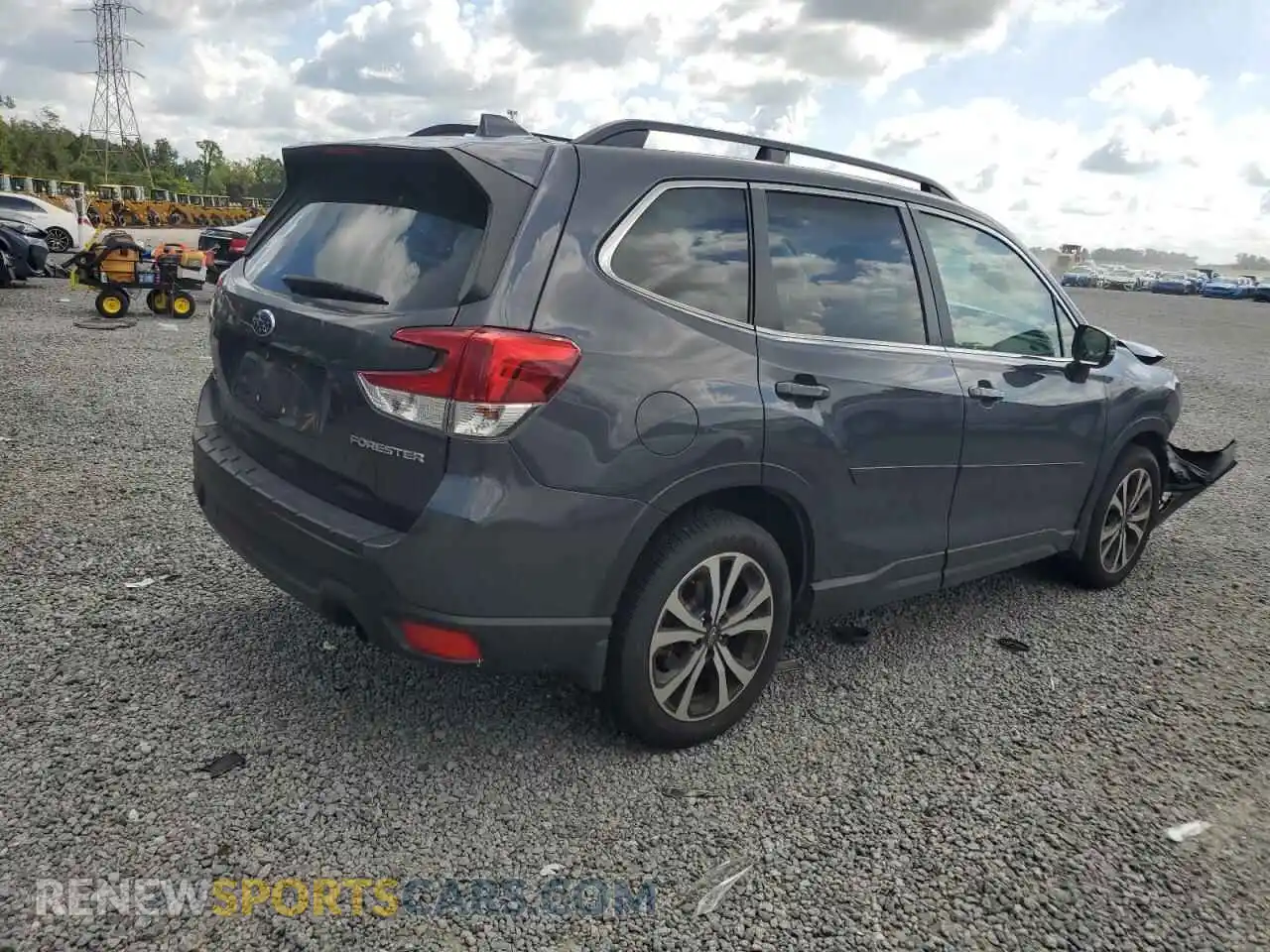 3 Photograph of a damaged car JF2SKAUC7MH591904 SUBARU FORESTER 2021