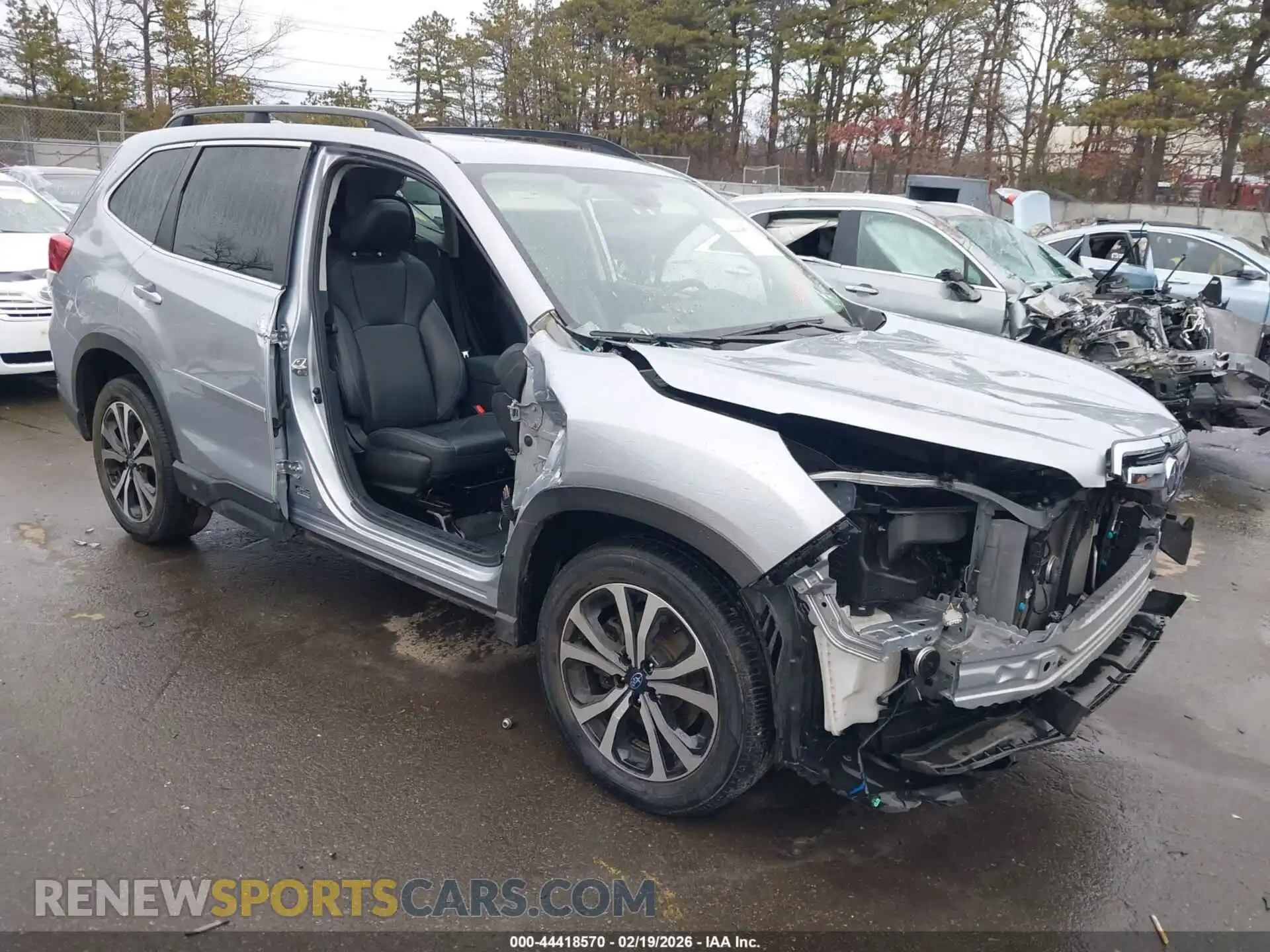 1 Photograph of a damaged car JF2SKAUC8MH403312 SUBARU FORESTER 2021