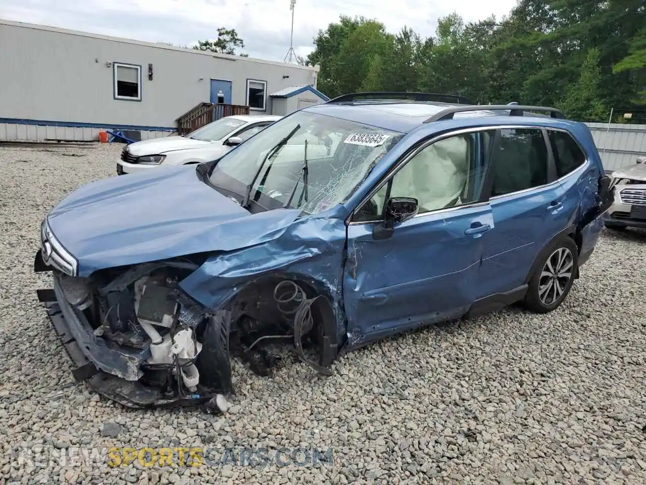 1 Photograph of a damaged car JF2SKAUC8MH407182 SUBARU FORESTER 2021