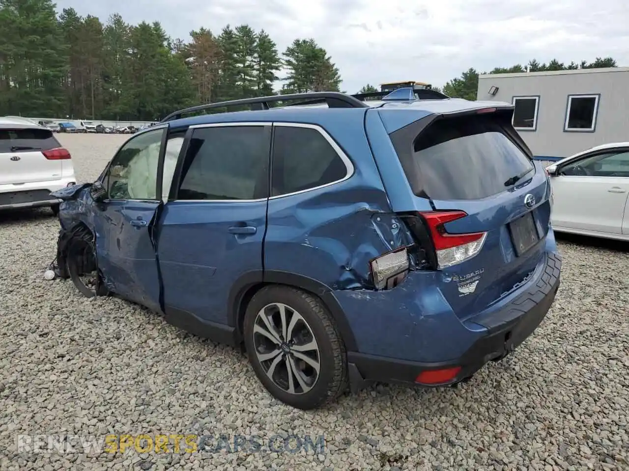 2 Photograph of a damaged car JF2SKAUC8MH407182 SUBARU FORESTER 2021