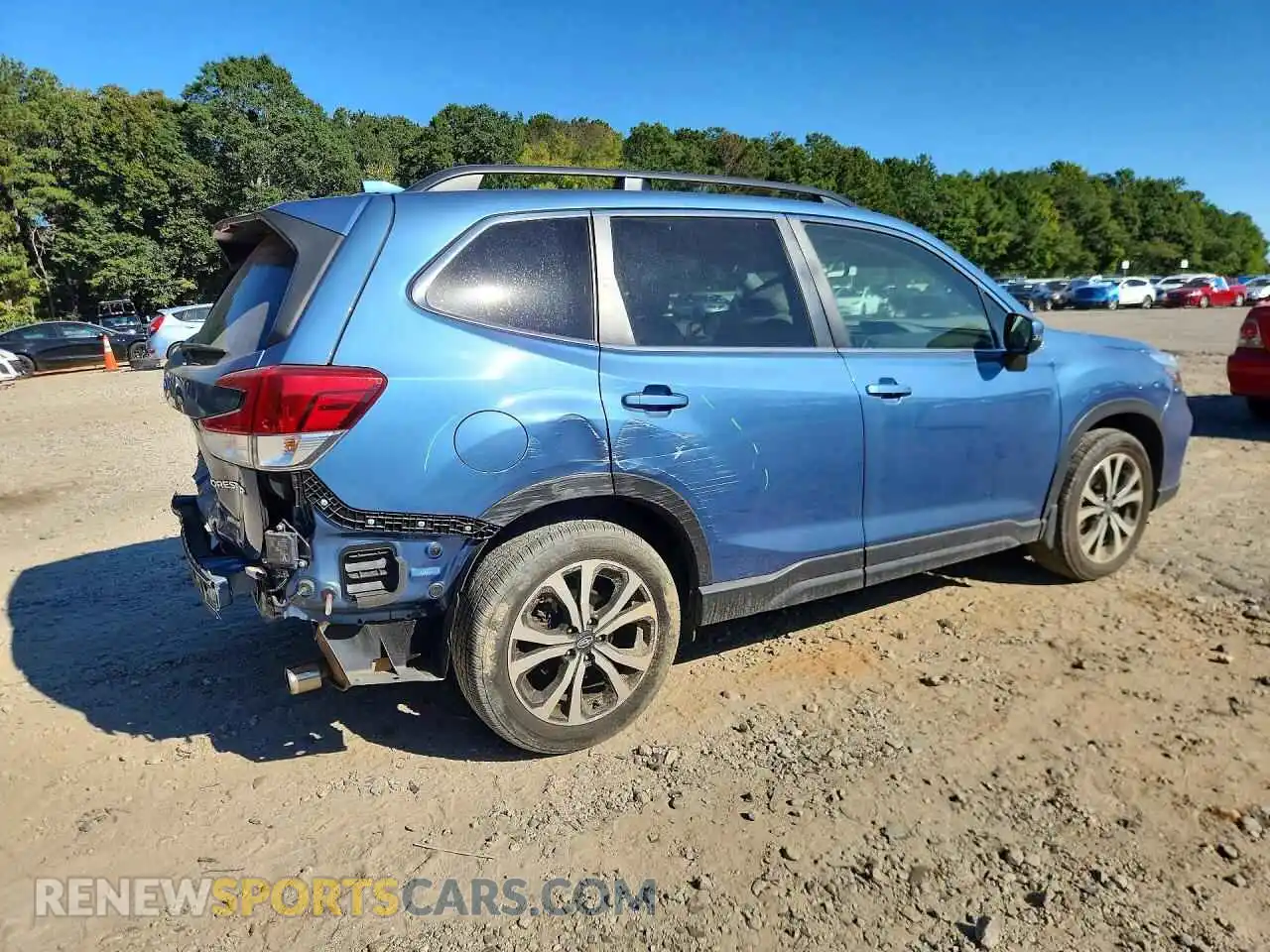 3 Photograph of a damaged car JF2SKAUC8MH431224 SUBARU FORESTER 2021