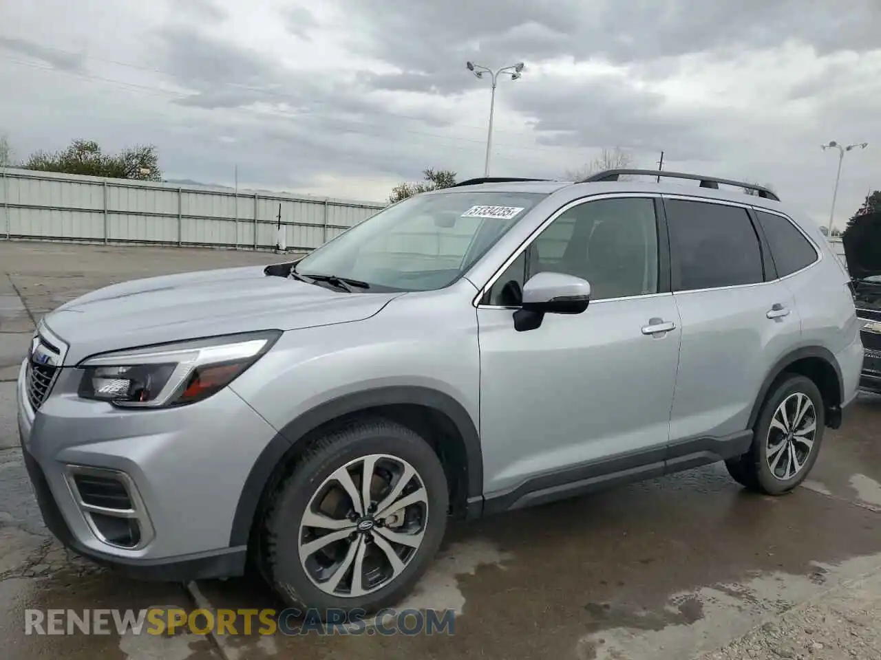 1 Photograph of a damaged car JF2SKAUC8MH455281 SUBARU FORESTER 2021