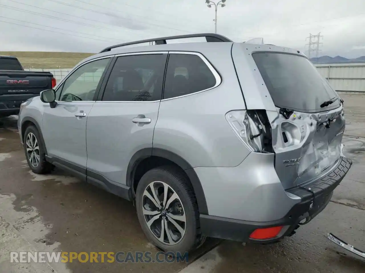 2 Photograph of a damaged car JF2SKAUC8MH455281 SUBARU FORESTER 2021