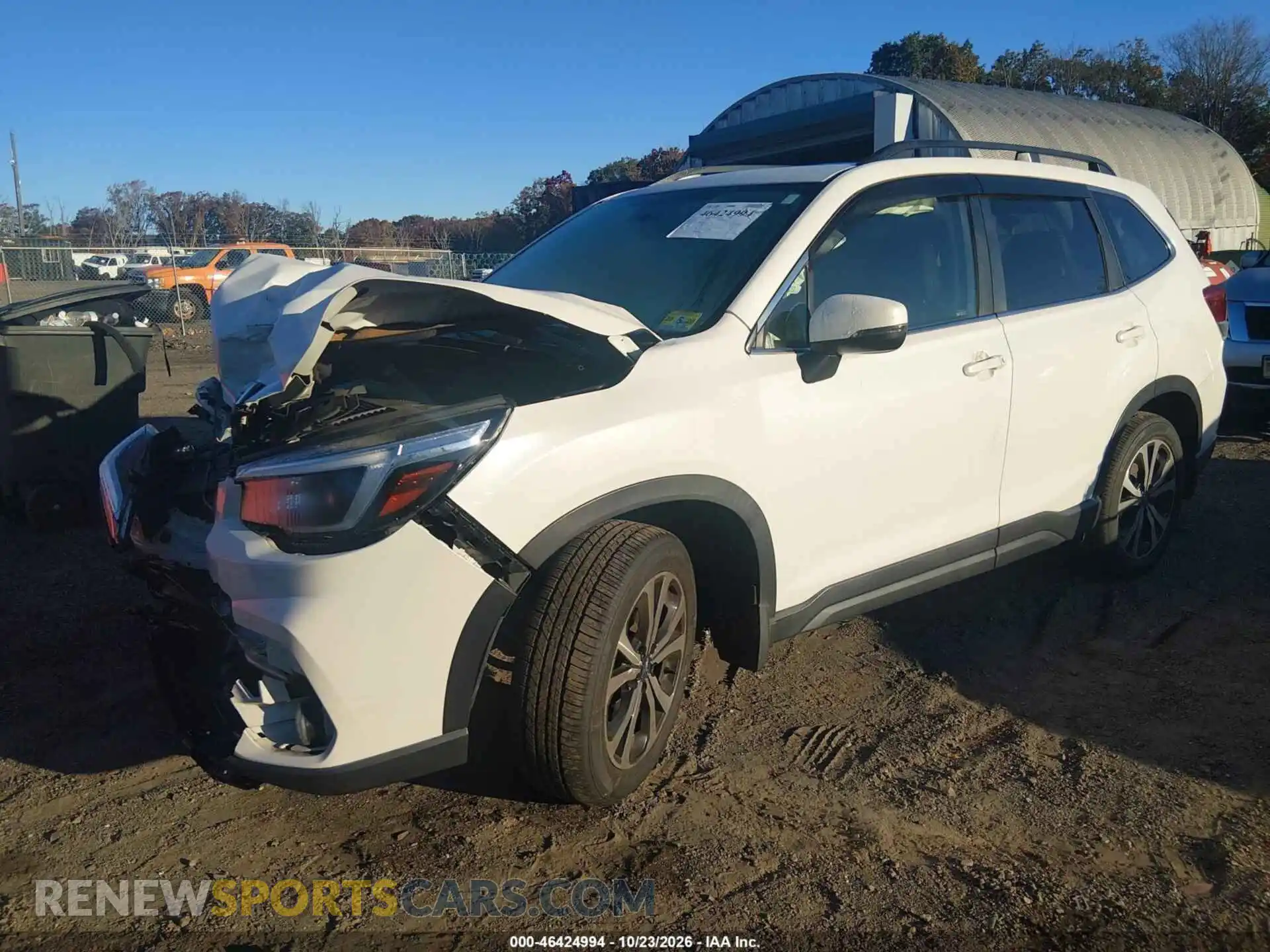 2 Photograph of a damaged car JF2SKAUC8MH493187 SUBARU FORESTER 2021