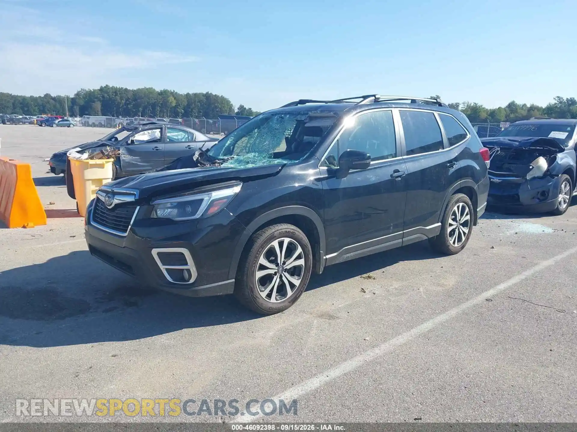 2 Photograph of a damaged car JF2SKAUC8MH521716 SUBARU FORESTER 2021