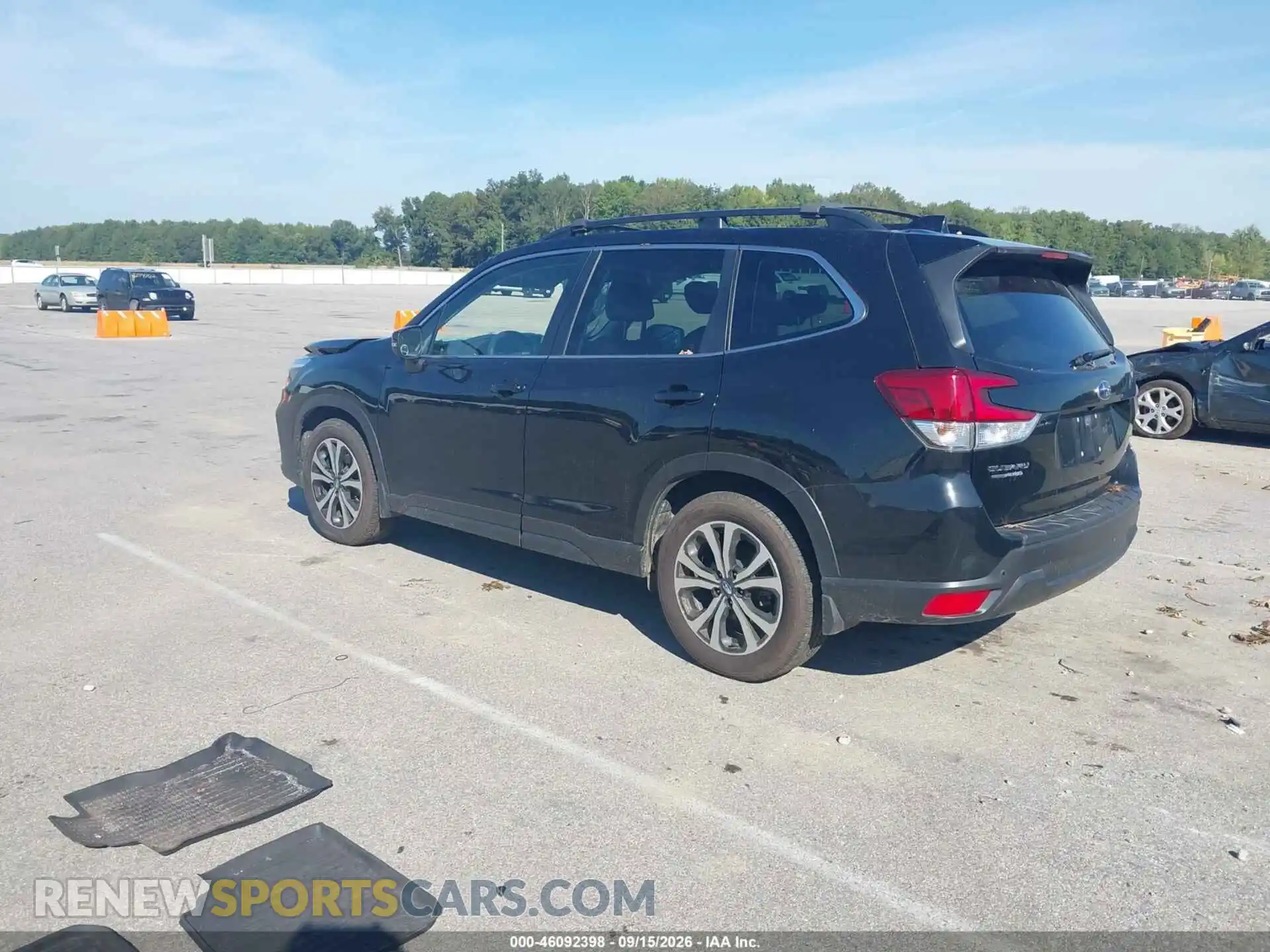 3 Photograph of a damaged car JF2SKAUC8MH521716 SUBARU FORESTER 2021