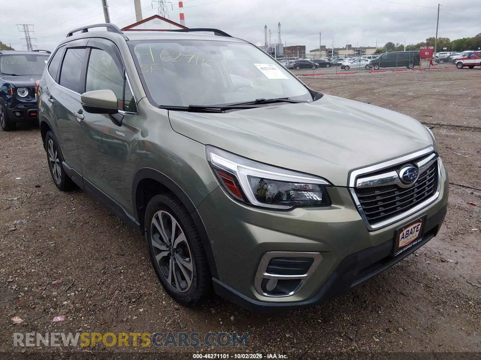 1 fotografías del automóvil dañado JF2SKAUC9MH442362 SUBARU FORESTER 2021