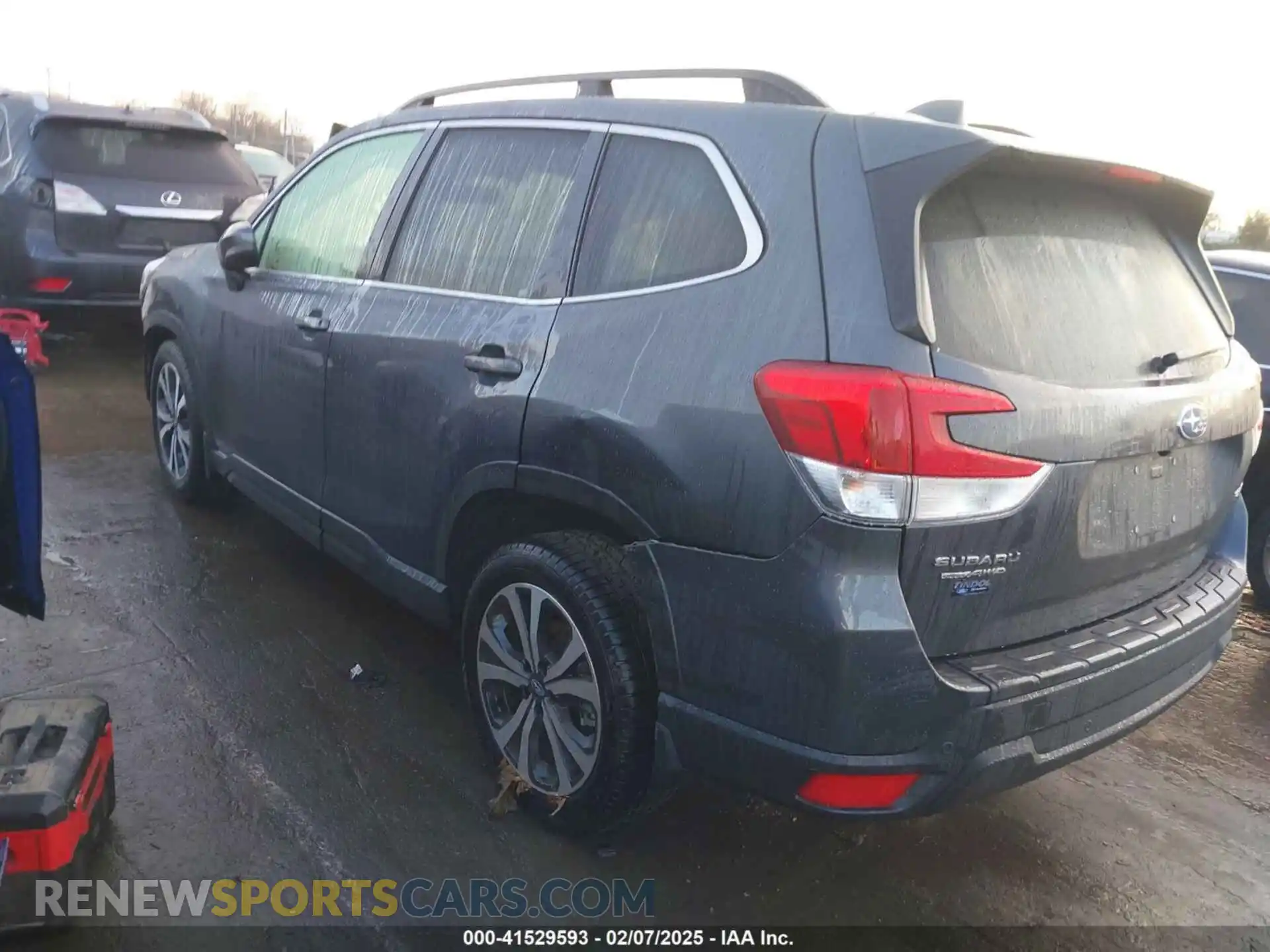 3 Photograph of a damaged car JF2SKAUC9MH551758 SUBARU FORESTER 2021