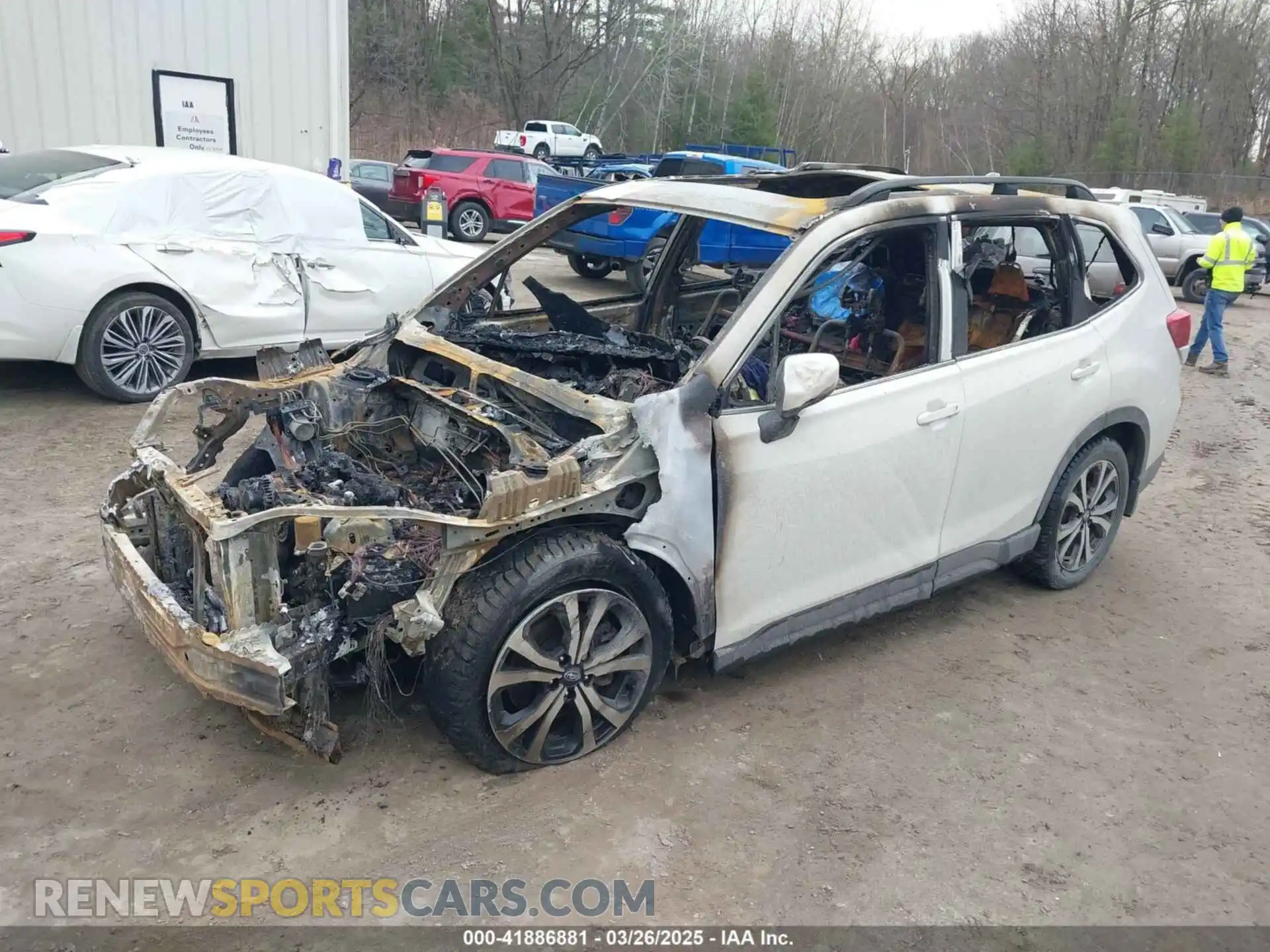2 Photograph of a damaged car JF2SKAUC9MH558435 SUBARU FORESTER 2021