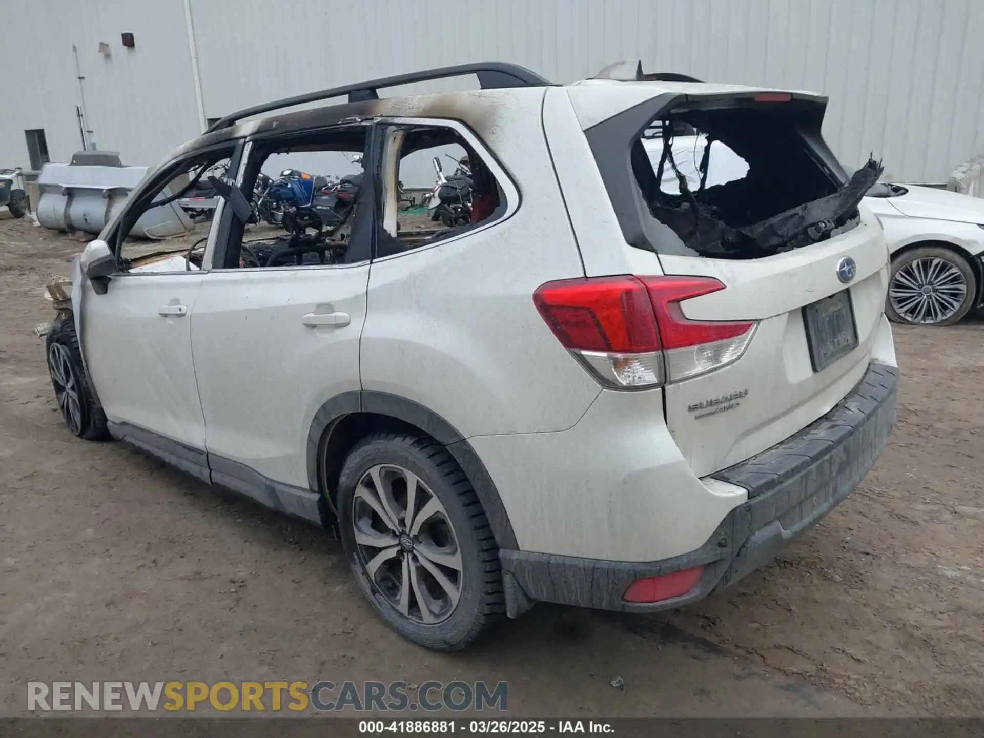 3 Photograph of a damaged car JF2SKAUC9MH558435 SUBARU FORESTER 2021
