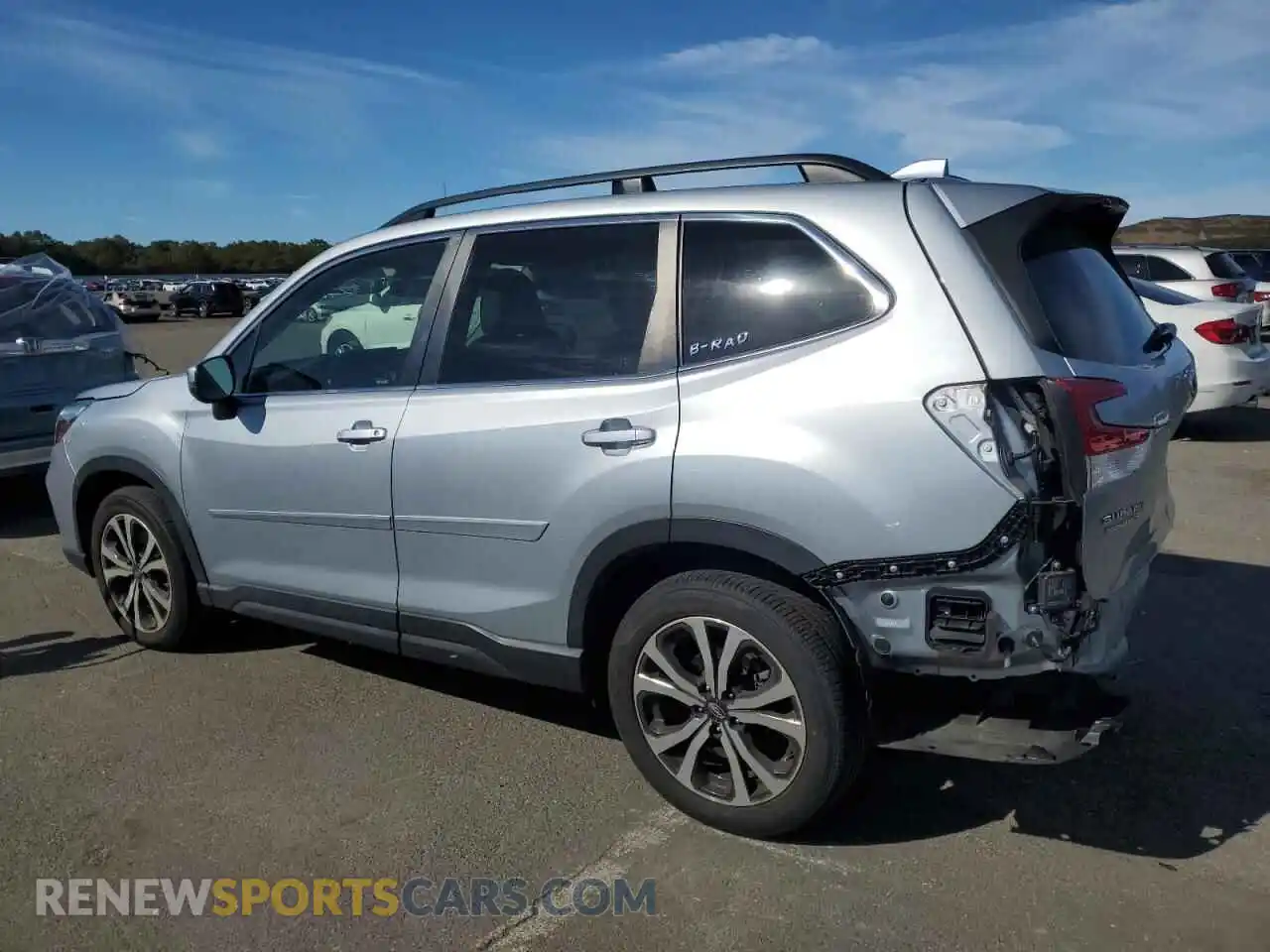 2 Photograph of a damaged car JF2SKAUC9MH573677 SUBARU FORESTER 2021