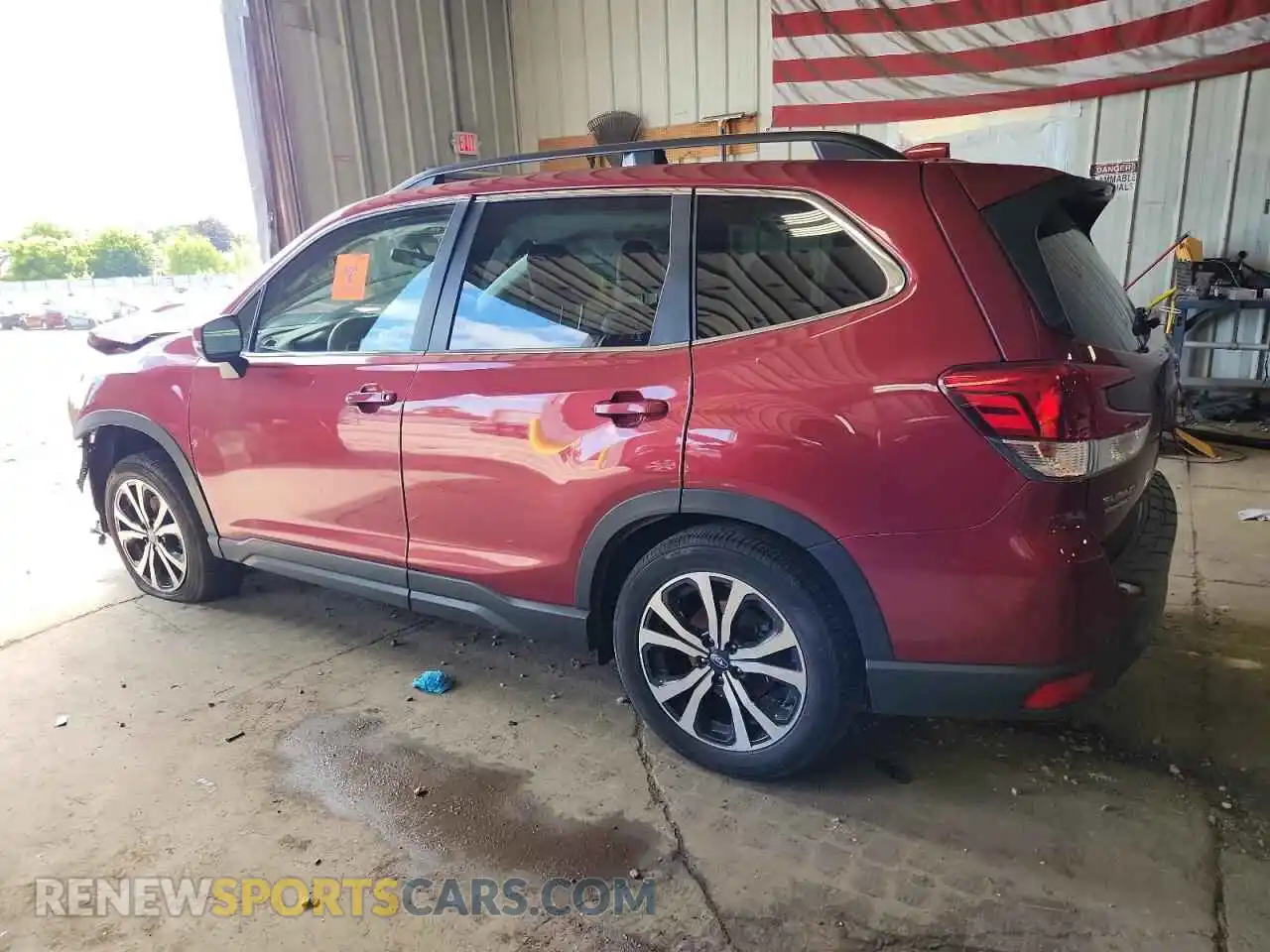 2 Photograph of a damaged car JF2SKAUCXMH405207 SUBARU FORESTER 2021