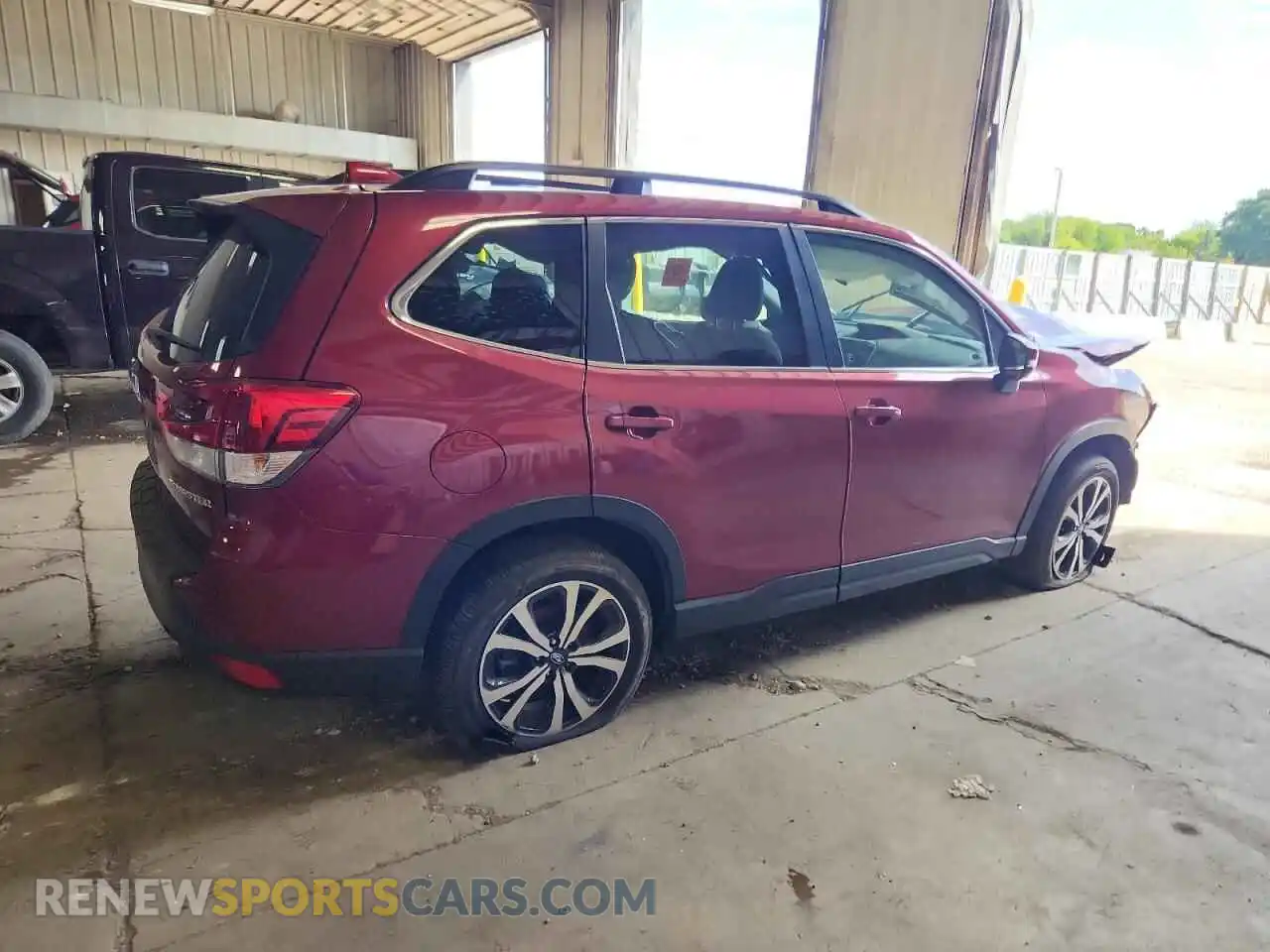 3 Photograph of a damaged car JF2SKAUCXMH405207 SUBARU FORESTER 2021