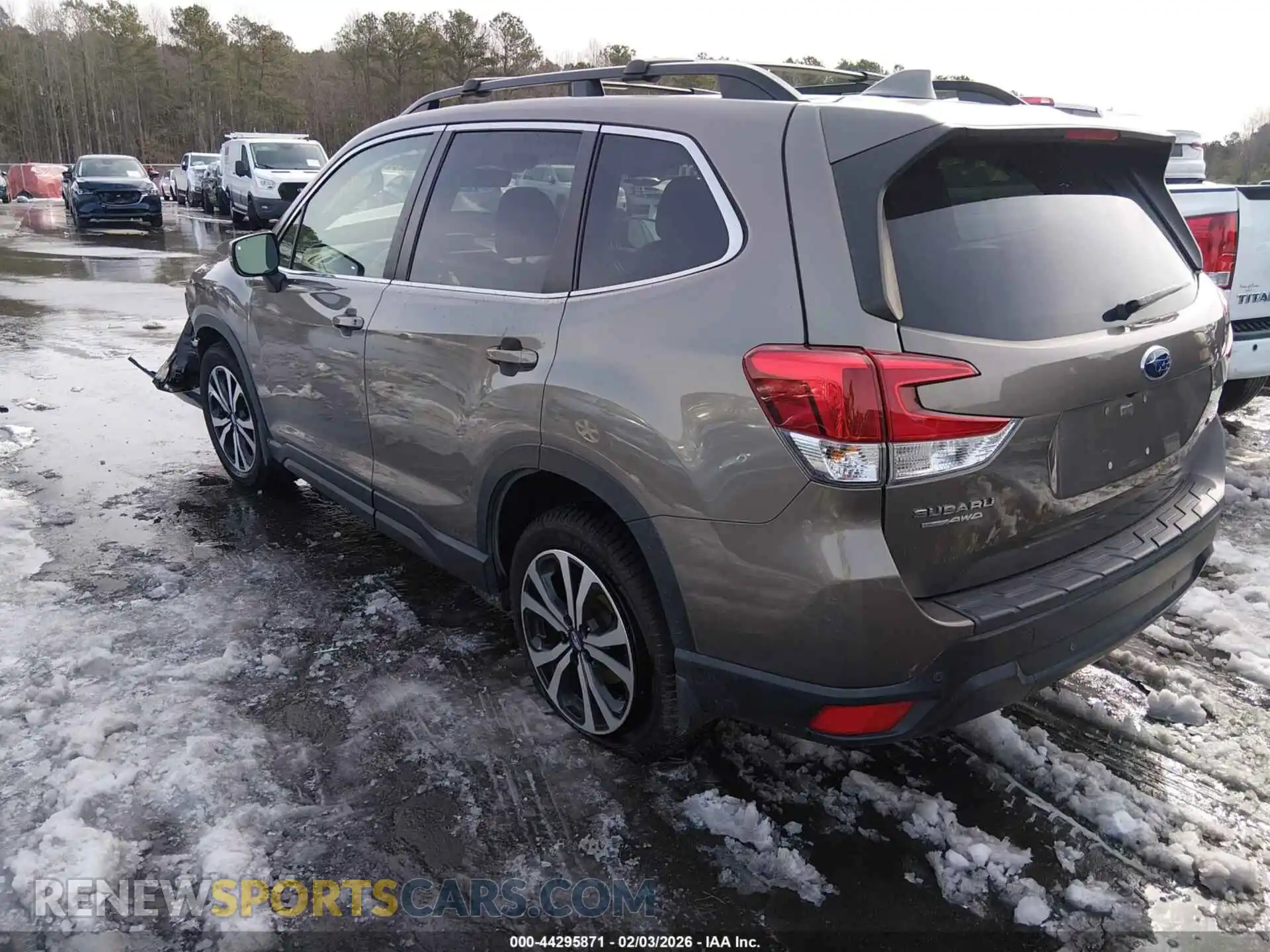 3 Photograph of a damaged car JF2SKAUCXMH444895 SUBARU FORESTER 2021