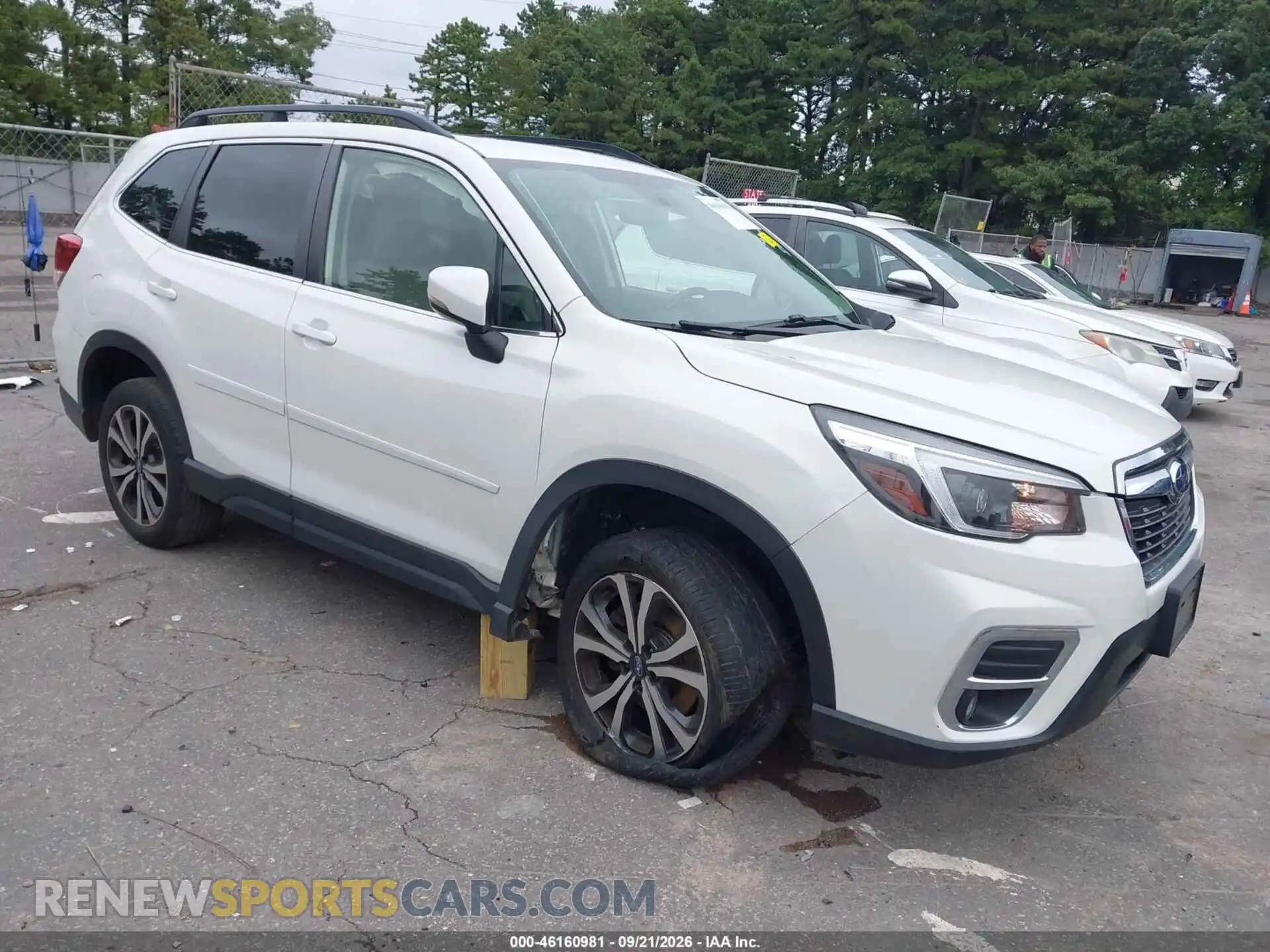 1 Photograph of a damaged car JF2SKAUCXMH449708 SUBARU FORESTER 2021