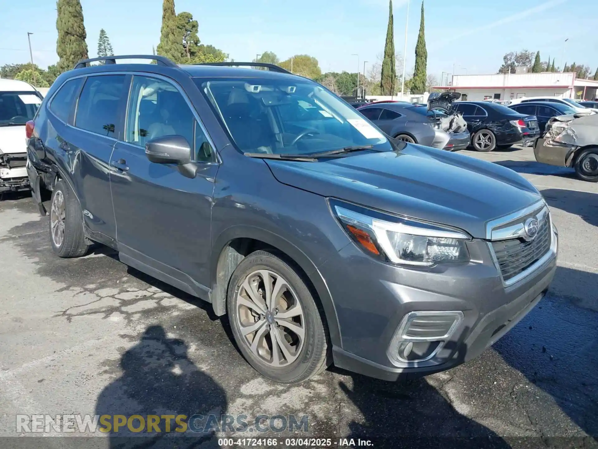 1 Photograph of a damaged car JF2SKAUCXMH560758 SUBARU FORESTER 2021