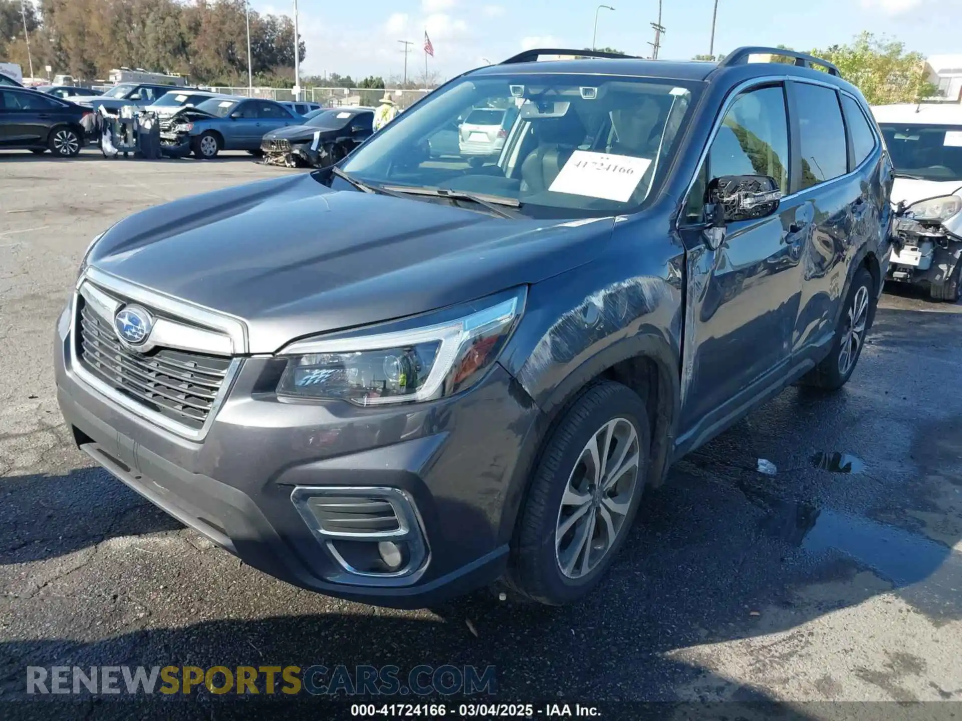 2 Photograph of a damaged car JF2SKAUCXMH560758 SUBARU FORESTER 2021