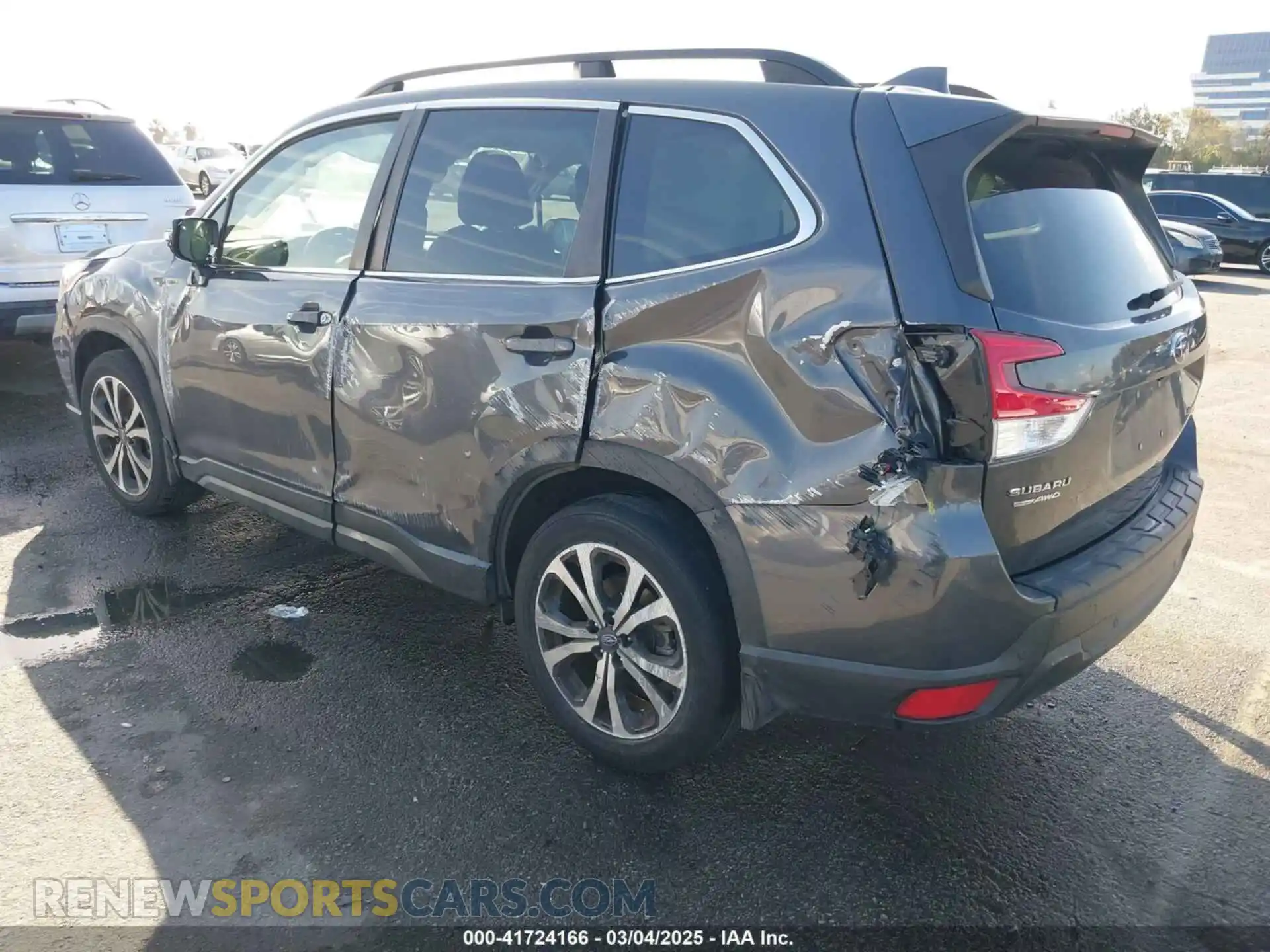 3 Photograph of a damaged car JF2SKAUCXMH560758 SUBARU FORESTER 2021