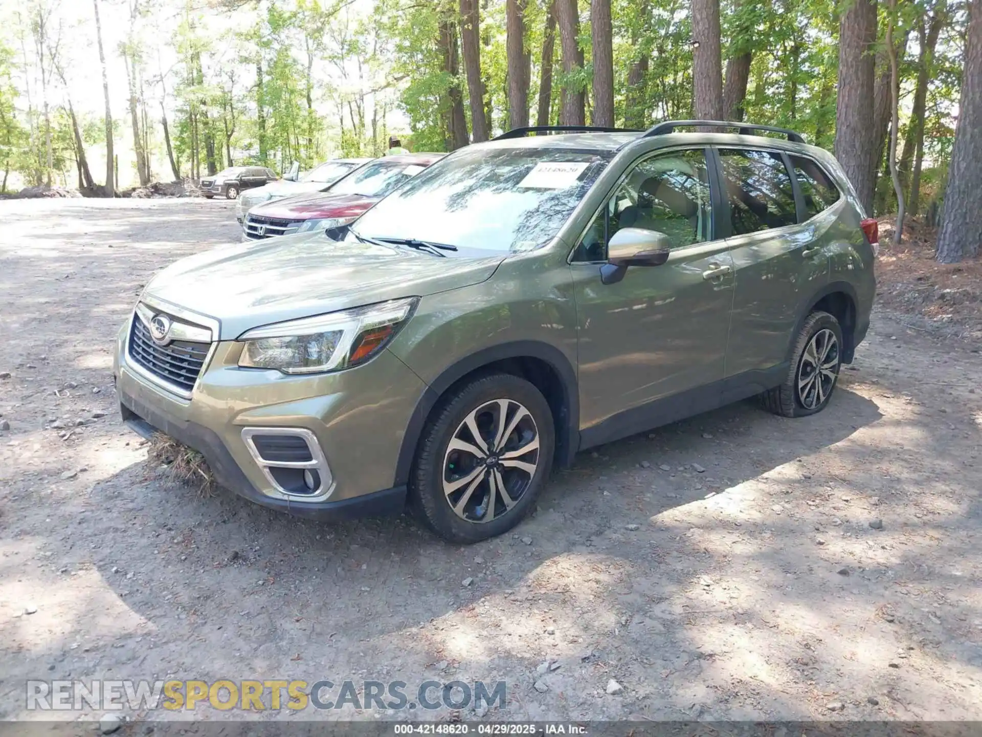 2 Photograph of a damaged car JF2SKAUCXMH569329 SUBARU FORESTER 2021
