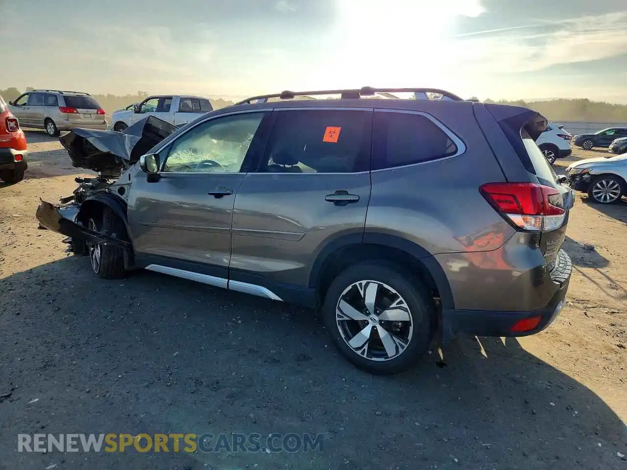 2 Photograph of a damaged car JF2SKAXC0MH416177 SUBARU FORESTER 2021