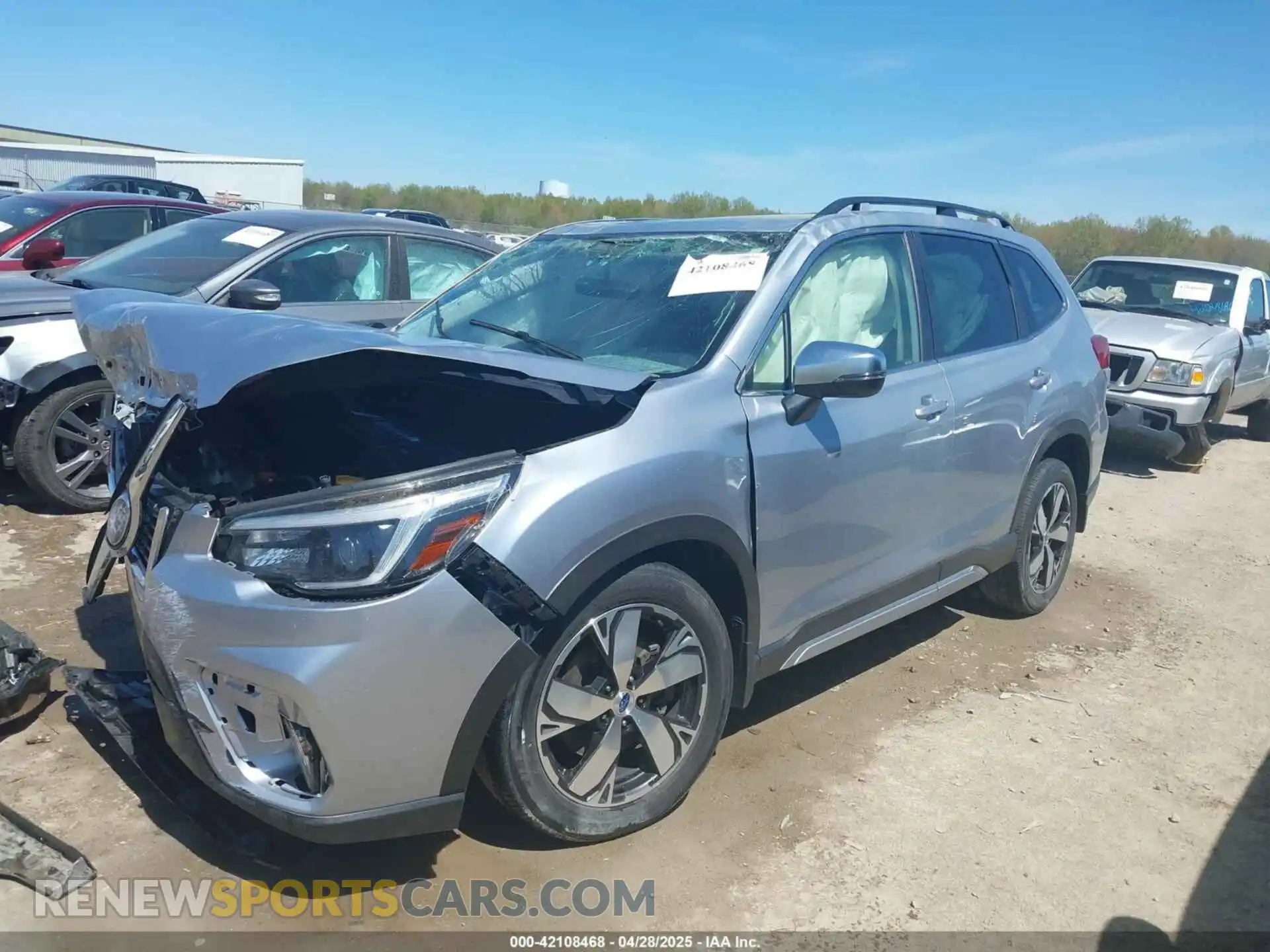 2 Photograph of a damaged car JF2SKAXC0MH447252 SUBARU FORESTER 2021