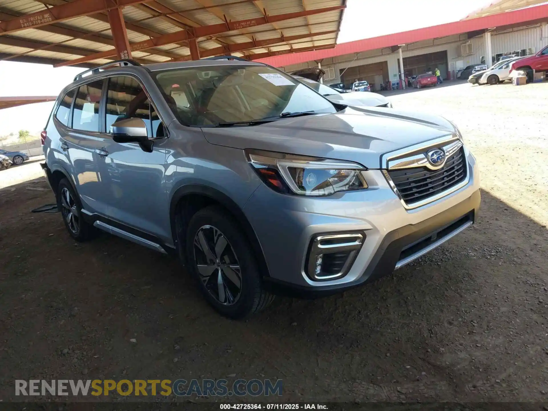 1 Photograph of a damaged car JF2SKAXC0MH459790 SUBARU FORESTER 2021