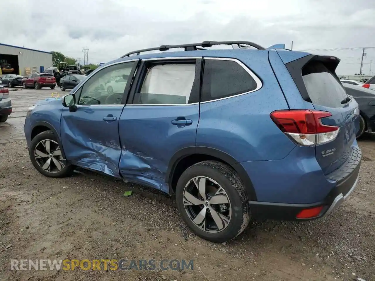 2 Photograph of a damaged car JF2SKAXC0MH486262 SUBARU FORESTER 2021