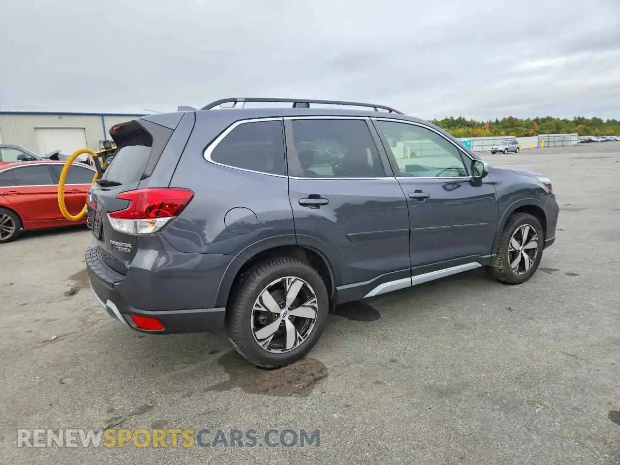 3 fotografías del automóvil dañado JF2SKAXC0MH489386 SUBARU FORESTER 2021